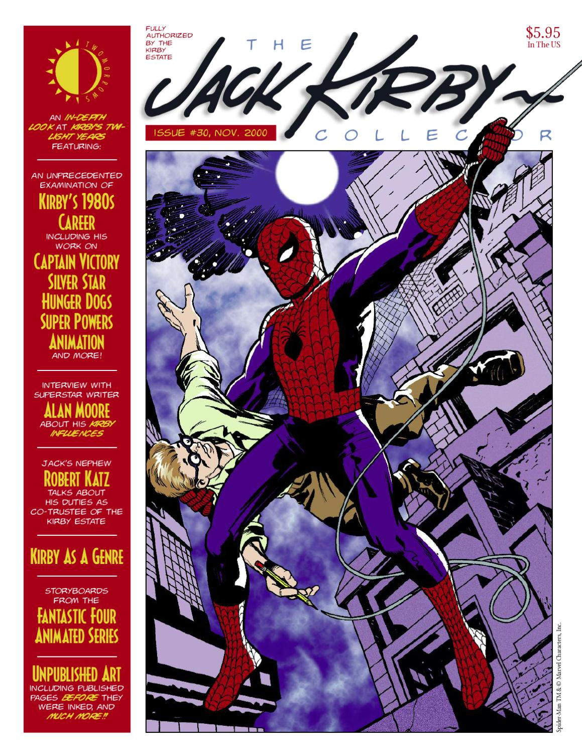Wallpaper #W2c4_JIBSpphPi3-KZeF40 Jack Kirby Collector 30 Preview by Twomorrows Publishing Issuu