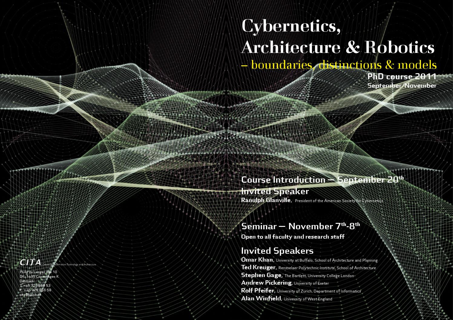 Wallpaper #WGh6GZMBSpphPi3-IxeB232 Programme Cybernetics Architectures and Robotics 2011 by Cita Issuu