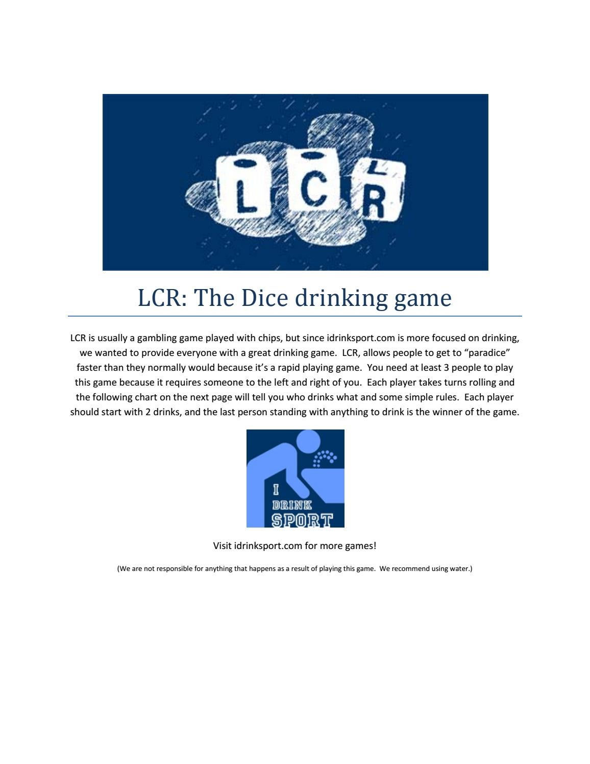 Wallpaper #g2zNKZMBMyCOpUSXDRRd164 Lrc the Dice Drinking Game by Theodore Davis Issuu