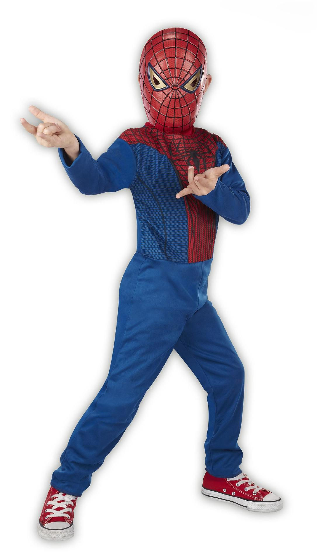 Wallpaper #rBl9Io8BtGB6xQ78_oJo11 Disney Spider Man Movie Full Dress Up Jumpsuit Mask Toys Games