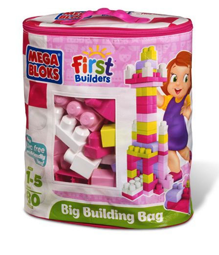 Wallpaper #634d6 Mega Bloks First Builders Big Building Bag with Big Building Blocks