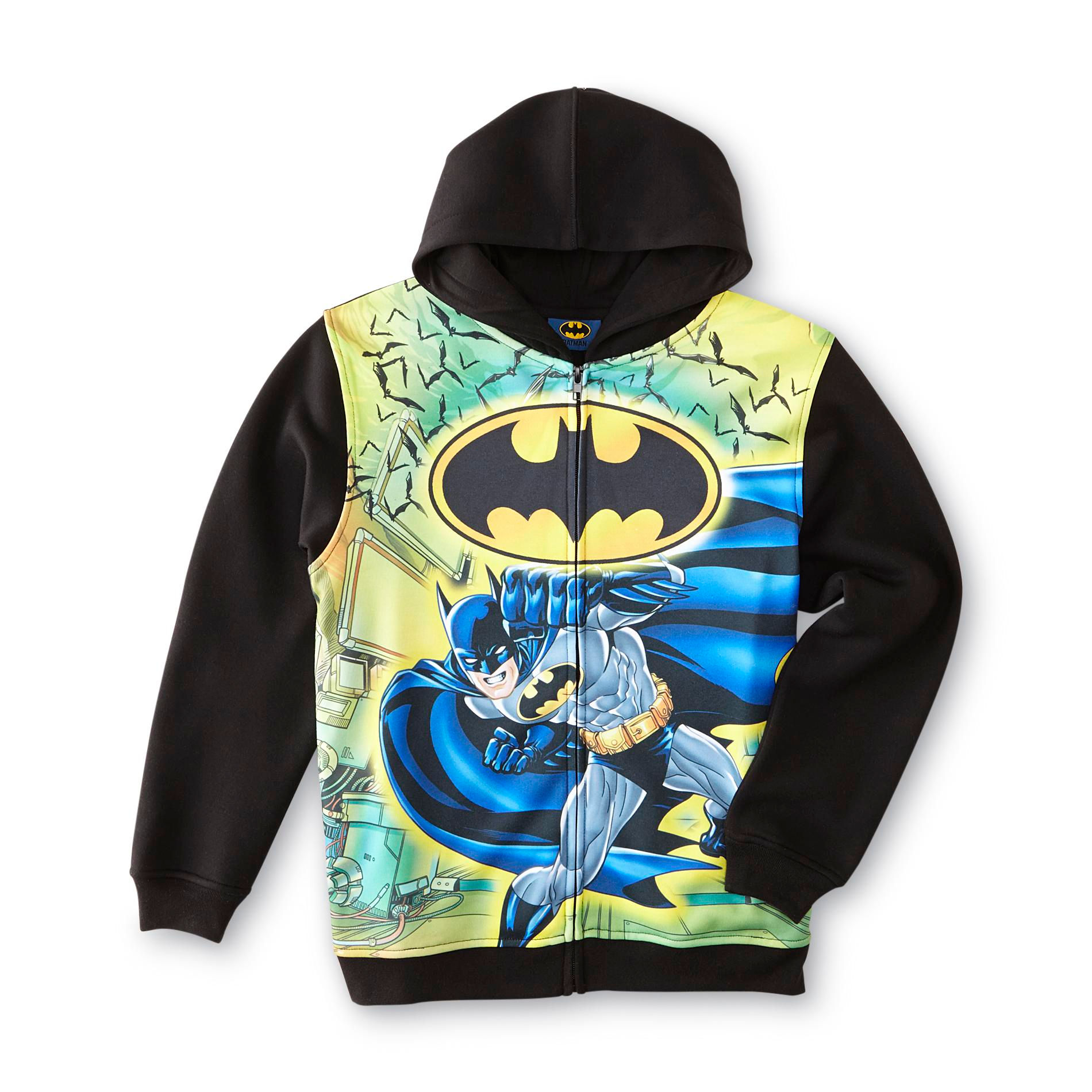 Wallpaper #30BLMZMBJhL2WPbausXz161 DC Comics Batman Boys Hoodie Jacket