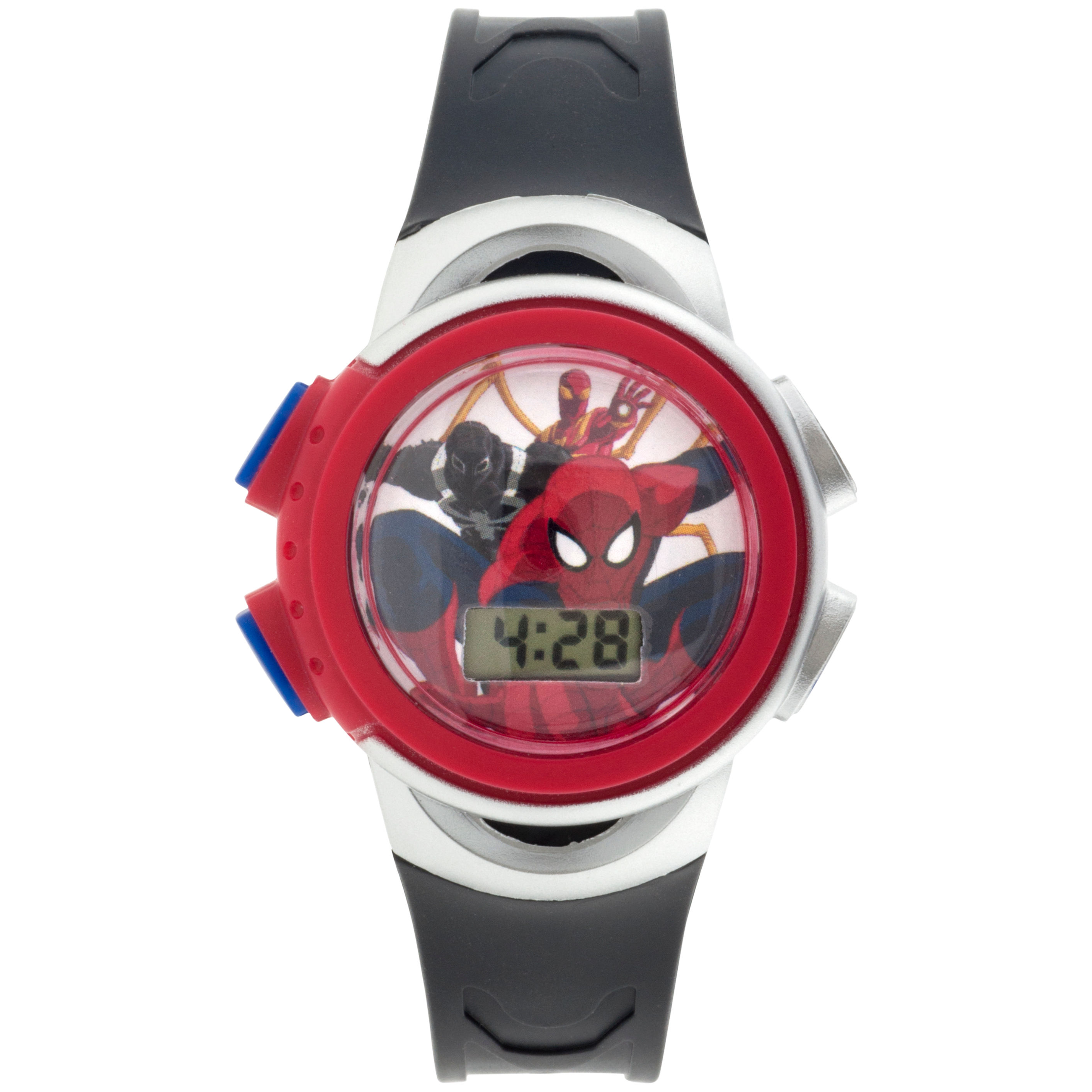 Wallpaper #oaekMpMBlSzal8H1z9sD37 Spiderman Boys Lcd Watch in Cylinder Tin Jewelry Watches Children