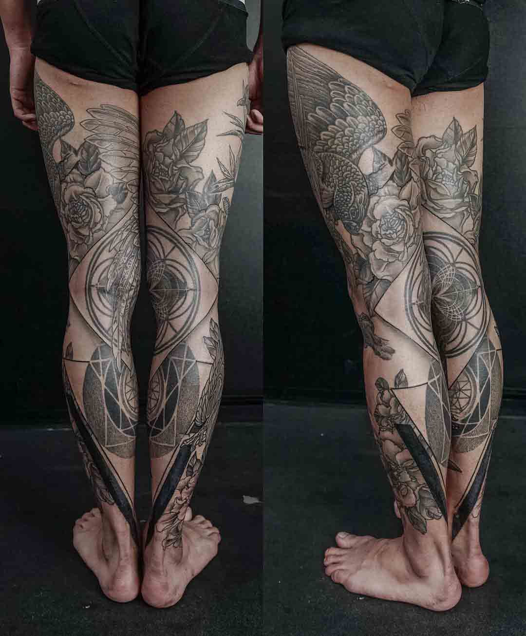 Wallpaper #8df64 11 Full Leg Tattoo Female Ideas That Will Blow Your Mind Full Leg