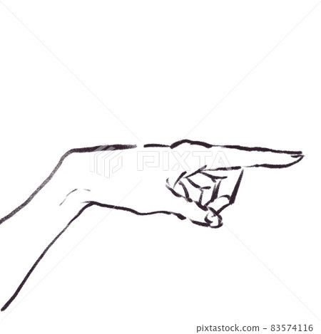 Wallpaper #nLgf2JIBJvJKYCmEN-Zo180 Hand Pointing Finger Hand Line Drawing Stock Illustration