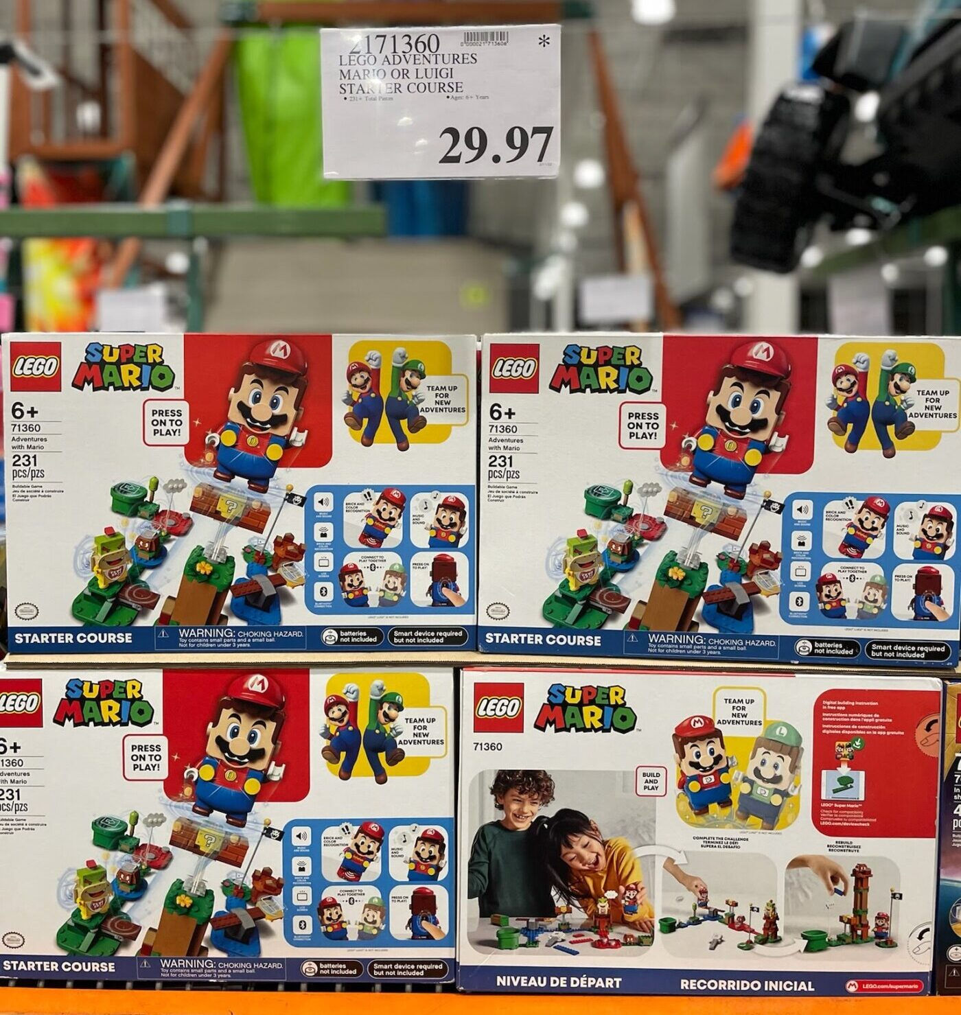 Wallpaper #Kx3VLZMBlOZrFDOkdNK0268 Lego Adventures Mario or Luigi Starter Course Costco97com