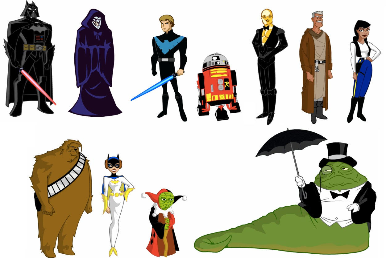 Wallpaper #8-p5VpMBlwTYPL18kg8473 What if Batman the Animated Series Was Produced by Lucasfilm