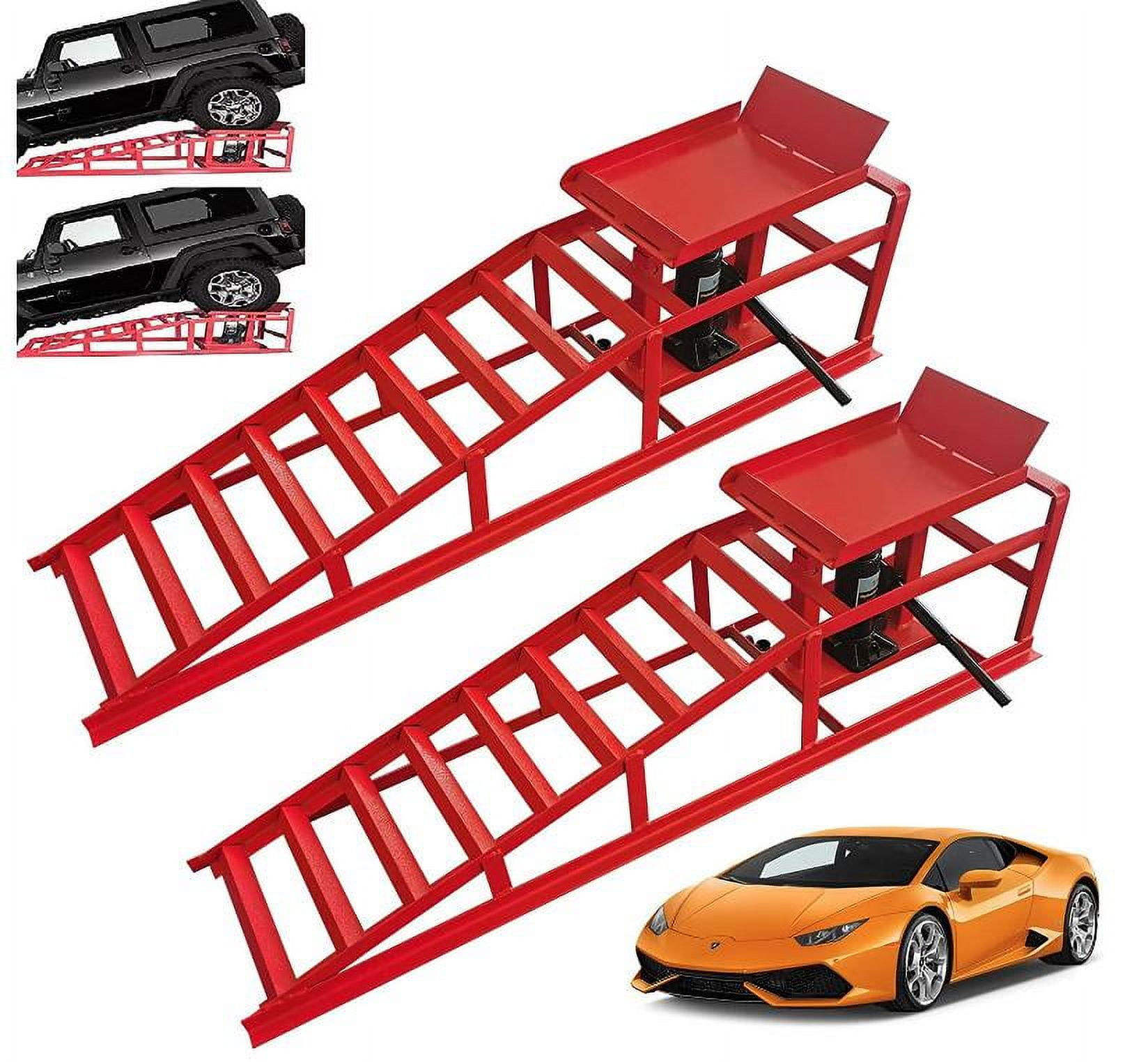 Wallpaper #bb2TopcBxtB1RJ-Kbbf7185 Eaysg Car Ramp Lifts 2pcs Auto Car Truck Service Ramps Lifts