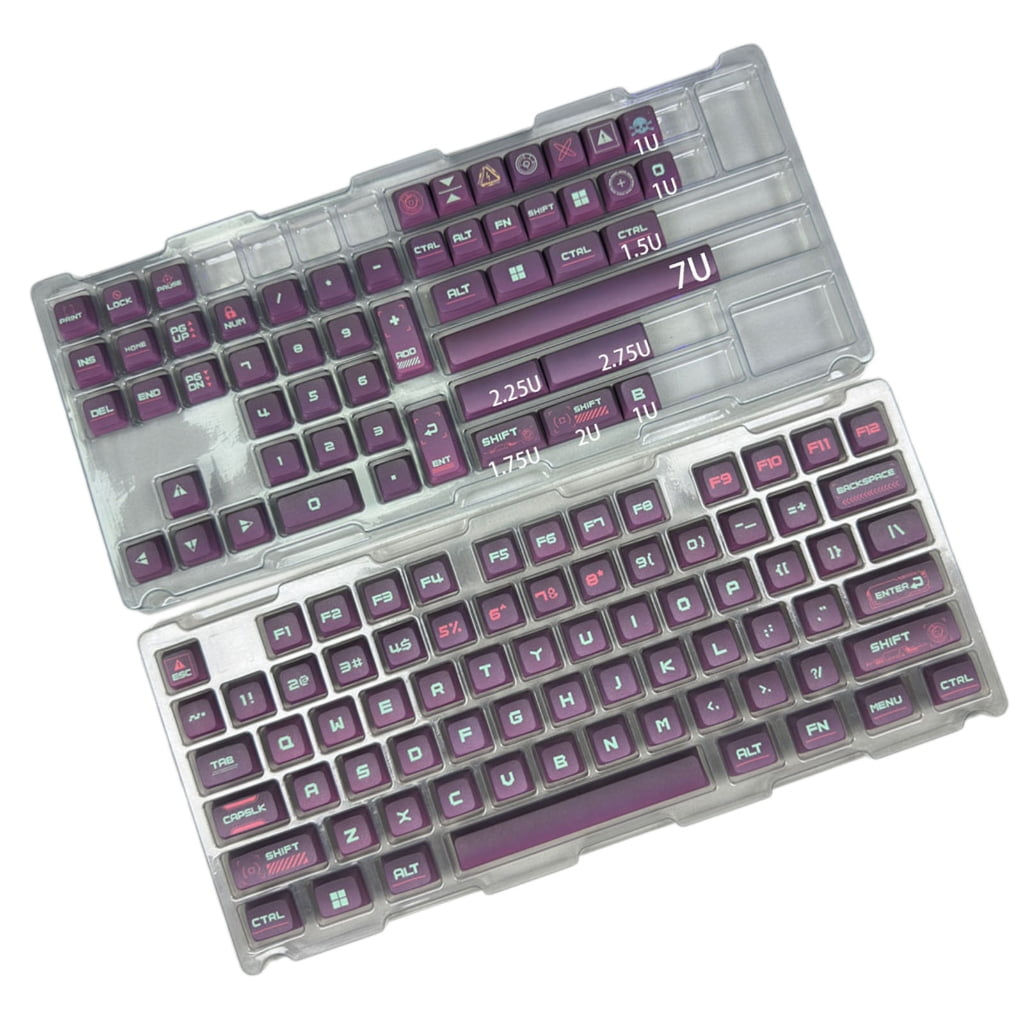Wallpaper #n7jo15IBJvJKYCmEcuUh446 Ergonomic Xda 128 Key Cyber Type Gradual Change Color Keycap for
