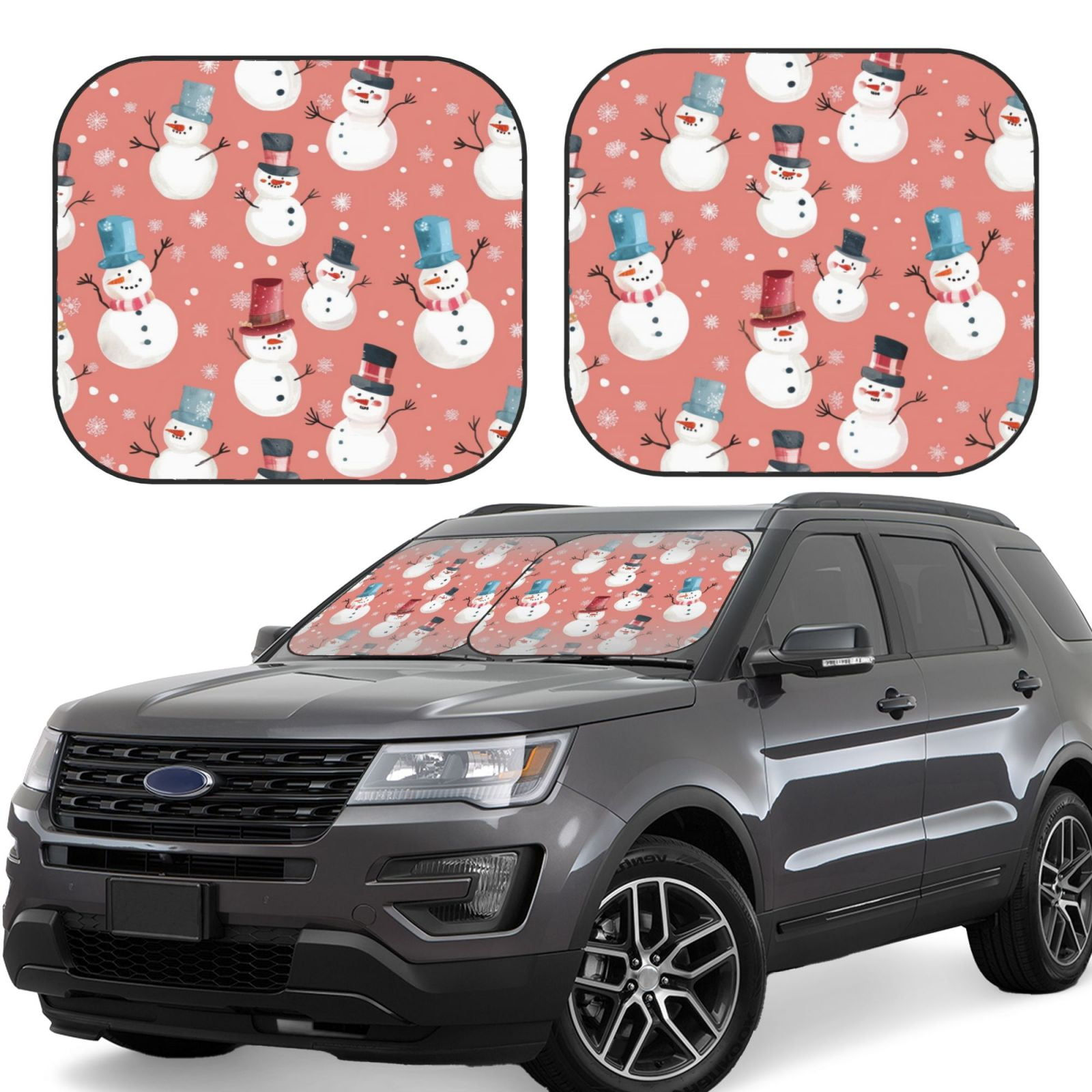 Wallpaper #1Li915IBJvJKYCmEVOQ1566 Christmas Cartoon Car Windshield Sunshade Front Windshield Sunshade