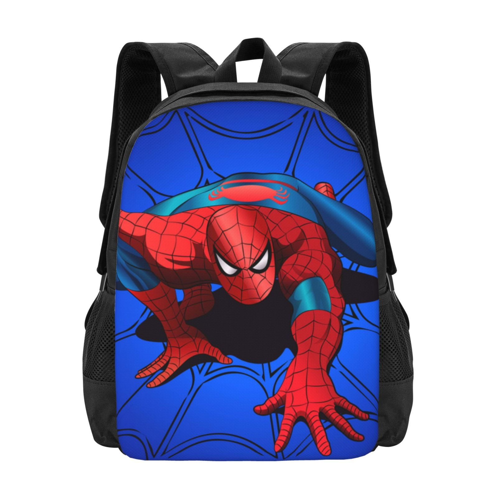 Wallpaper #z4tEc5cBcm9NJah-InTX57 Spider Man Kid Backpack School Bag Elementary Students Bookbags for