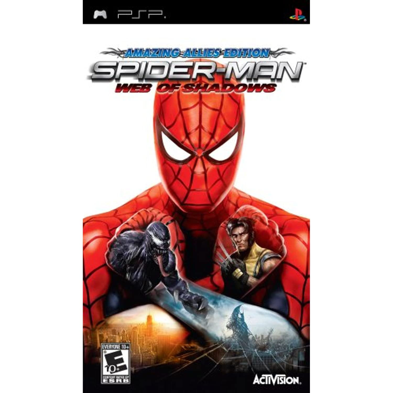 Wallpaper #x2cJAZMBSpphPi3-p6go80 Spider Man Web of Shadows Sony Psp Walmartcom