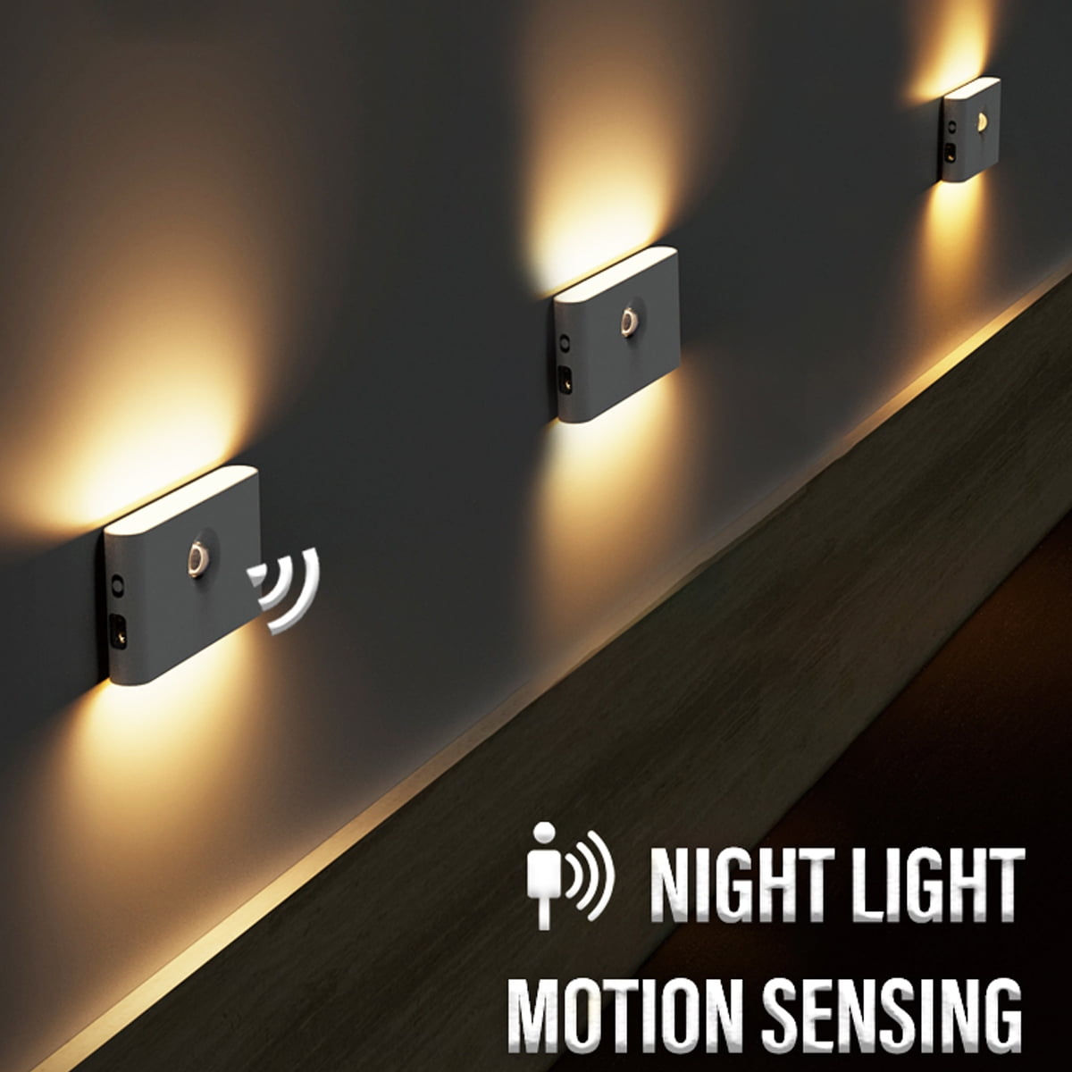 Wallpaper #6dukYJcBzF5tfotJ0eQW5 Walmart Smart Night Lights 3 Pack LED Motion Detection Rechargeable