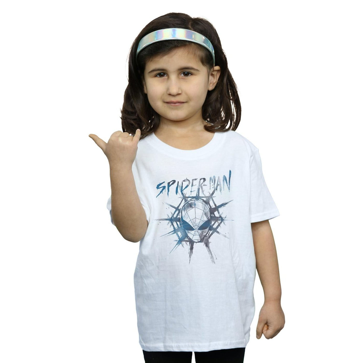Wallpaper #_Wc19pIBSpphPi3-Z4I2366 Marvel Girls Spider Man Web Fade Cotton T Shirt Walmartcom