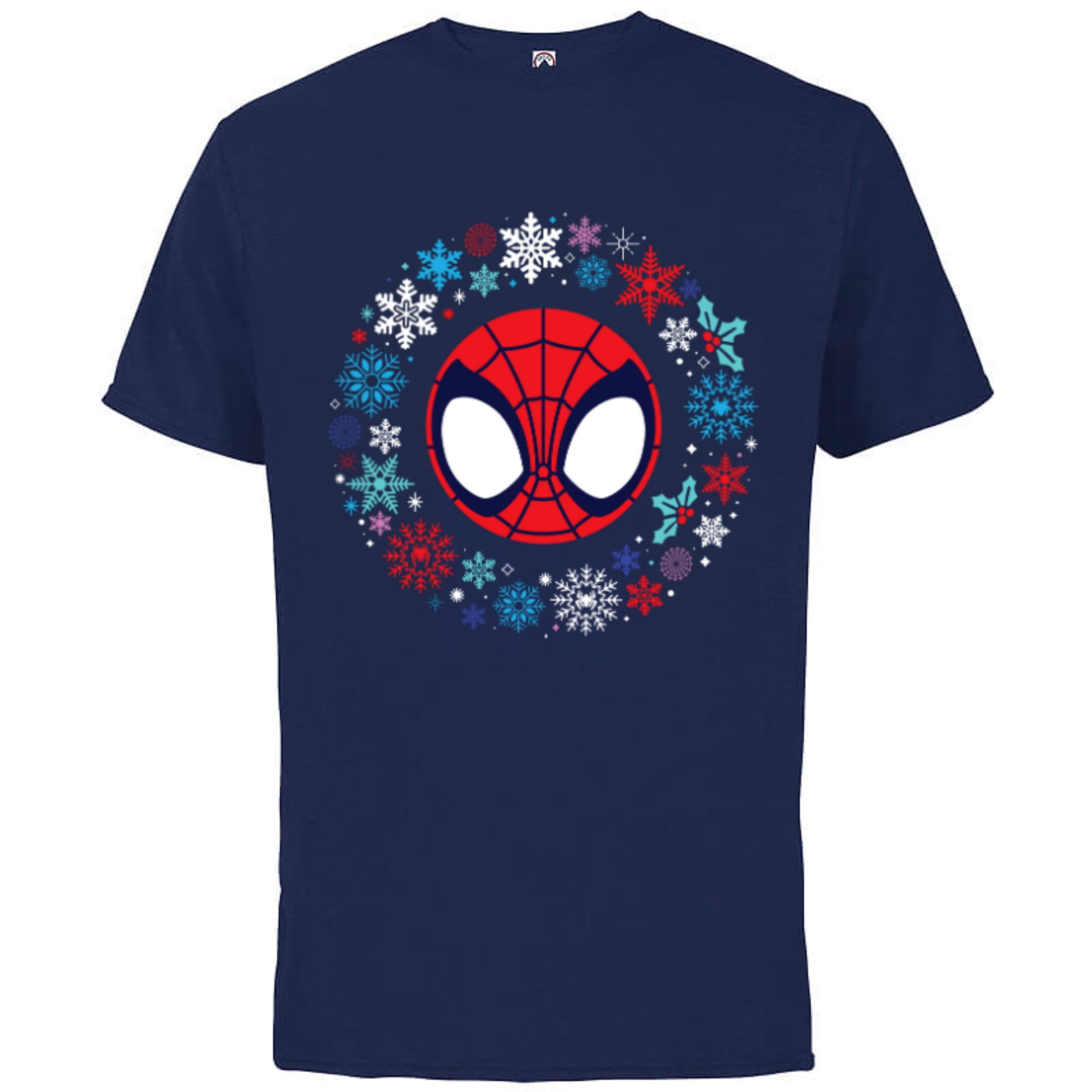 Wallpaper #w4LJP5MB0GiFKesMd79F97 Marvel Spidey and His Amazing Friends Christmas Wreath Short Sleeve