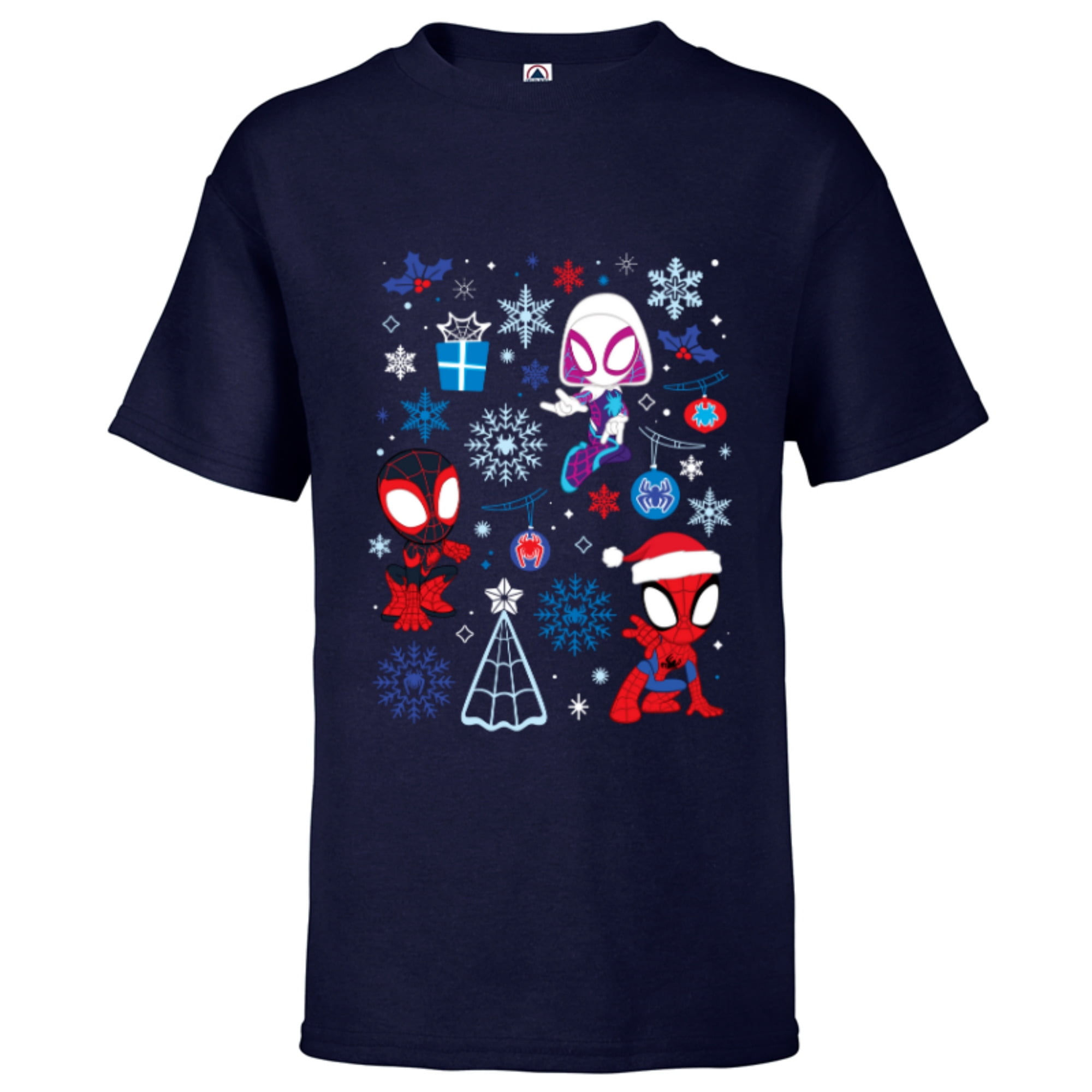 Wallpaper #w4LJP5MB0GiFKesMd79F116 Marvel Spidey and His Amazing Friends Christmas Holiday Icon Short