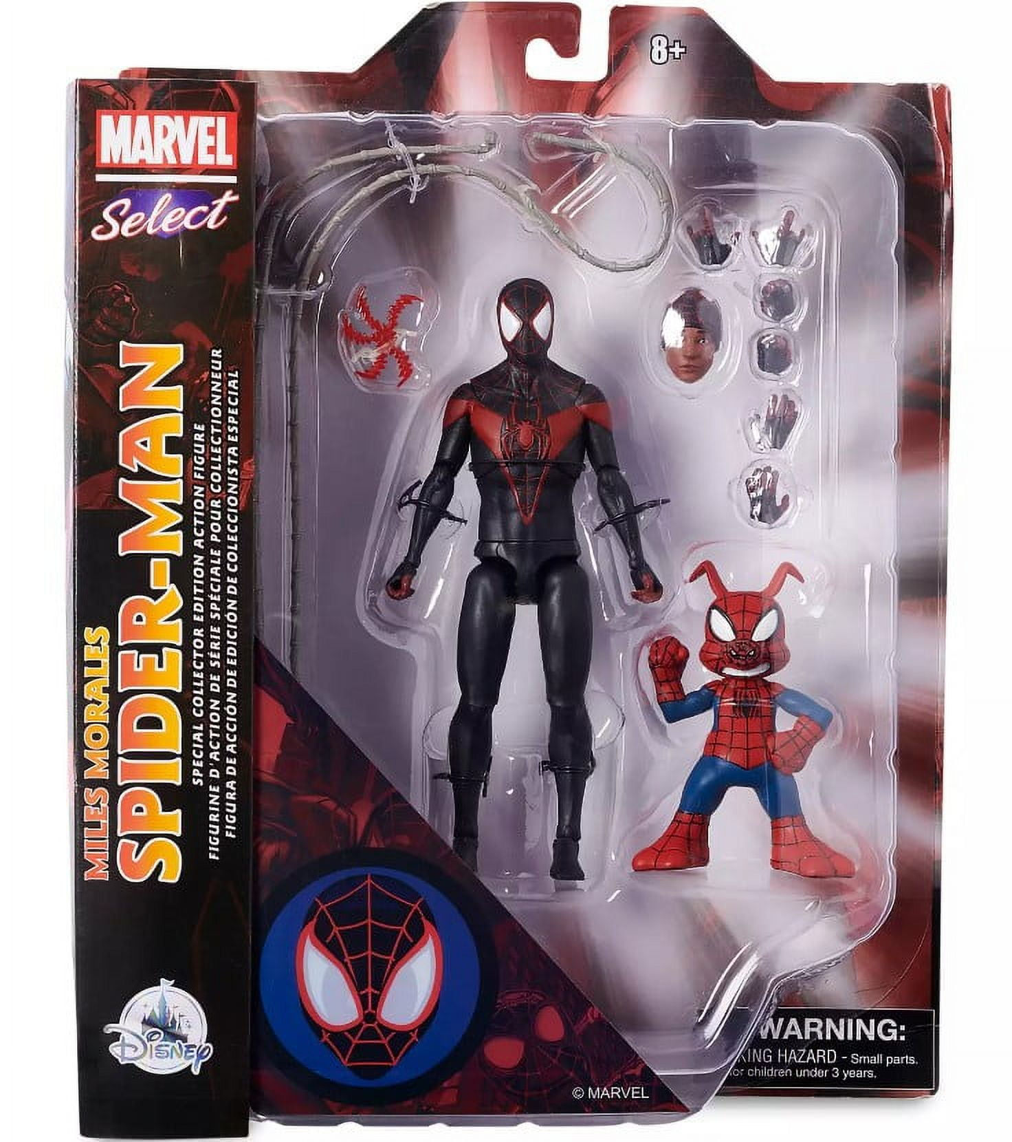 Wallpaper #9mfR7pIBSpphPi3-rl4A27 Marvel Select Miles Morales Spider Man Action Figure with Spider Ham