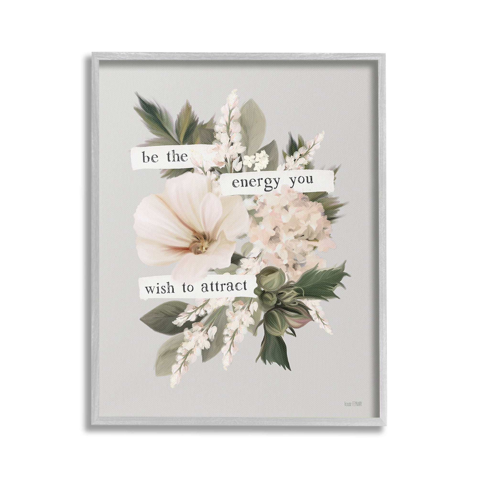 Wallpaper #Kbgw15IBJvJKYCmEIOId364 Stupell Industries Inspirational Be the Energy Botanical Floral