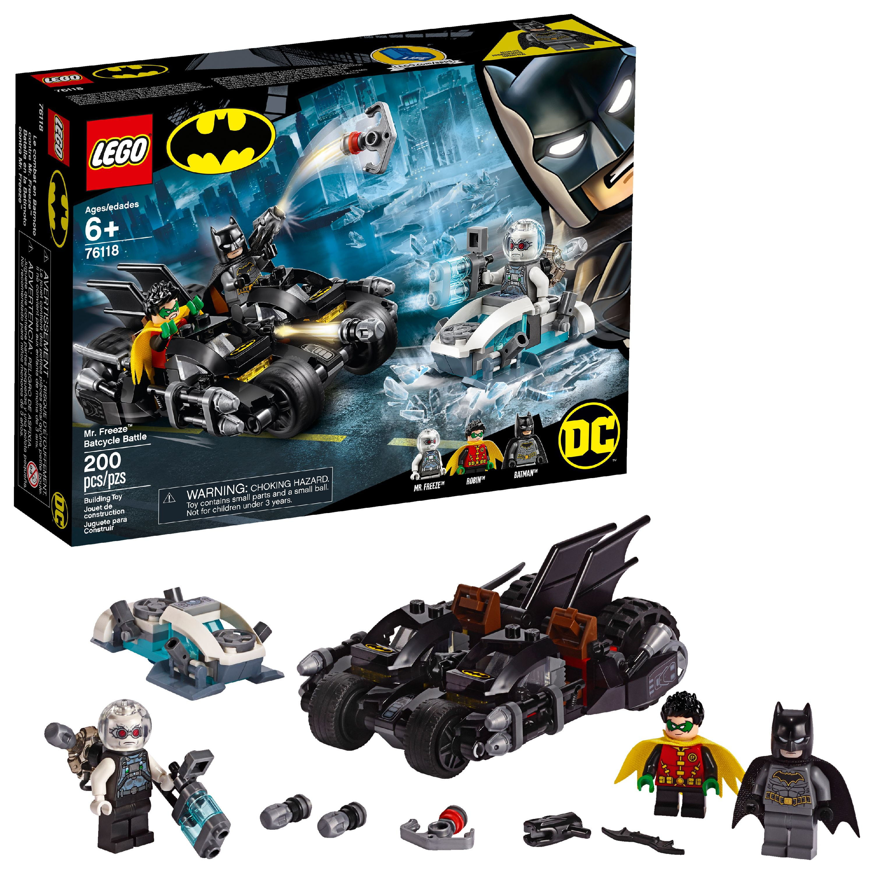 Wallpaper #yZkwP5MBUcASHT6nFsvK4 Lego DC Comics Super Heroes Mr Freeze Toy Batcycle Battle 76118 200