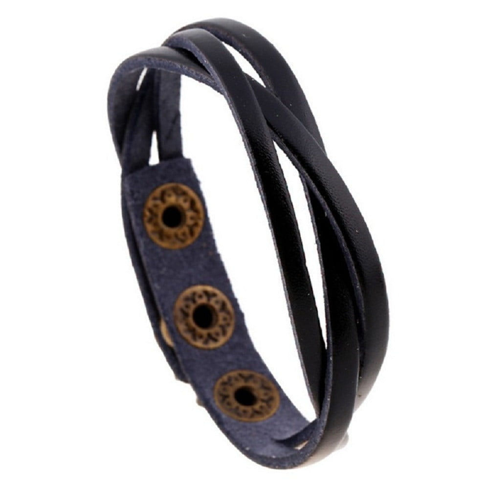 Wallpaper #n7hs3JIBJvJKYCmECPvI602 Bayaixz Bracelet Cuff Men Leather Wristband Punk Wrap Bangle Women