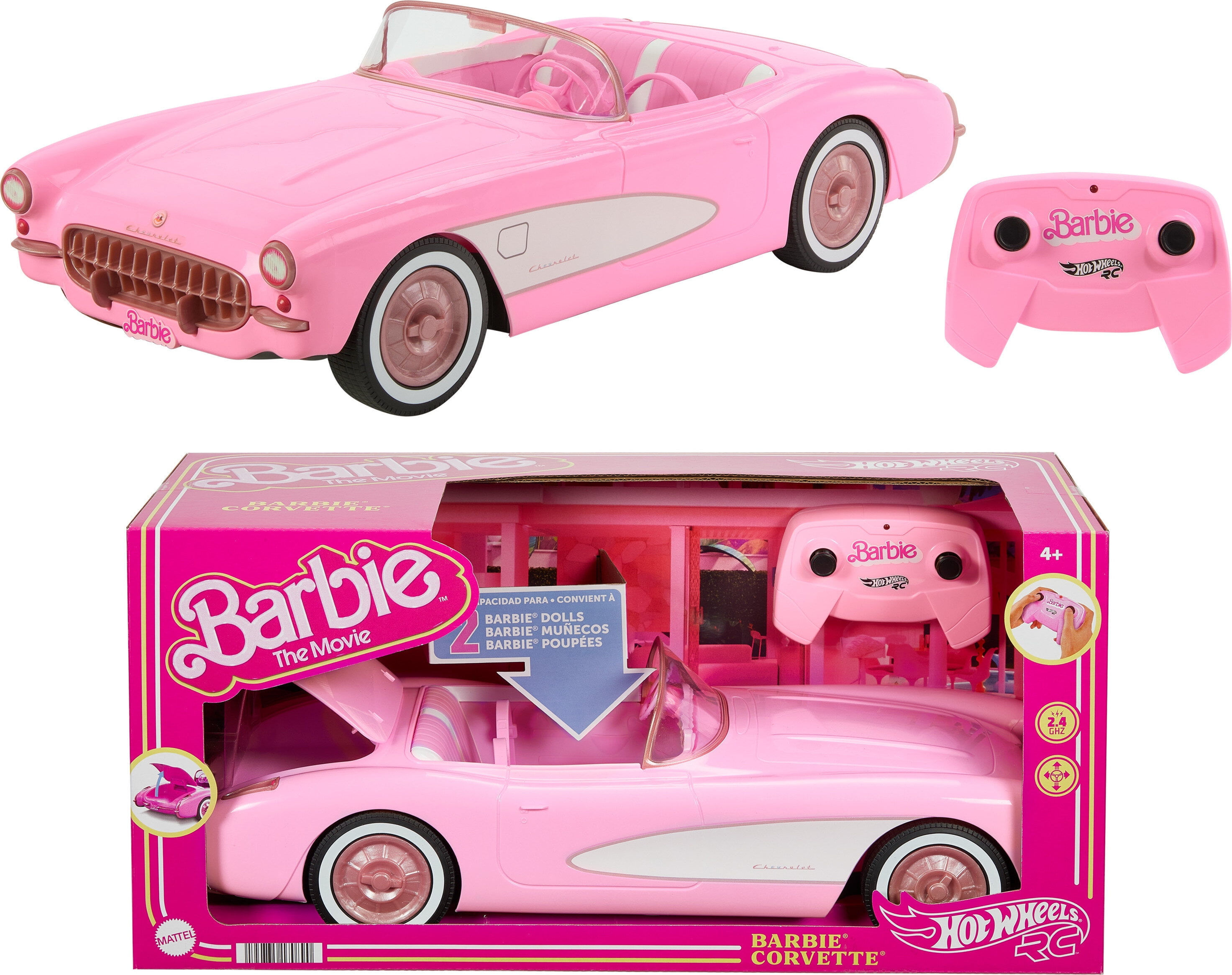 Wallpaper #y2es8pIBSpphPi3-MXHh306 Hot Wheels Rc Barbie Corvette Remote Control Corvette from Barbie the