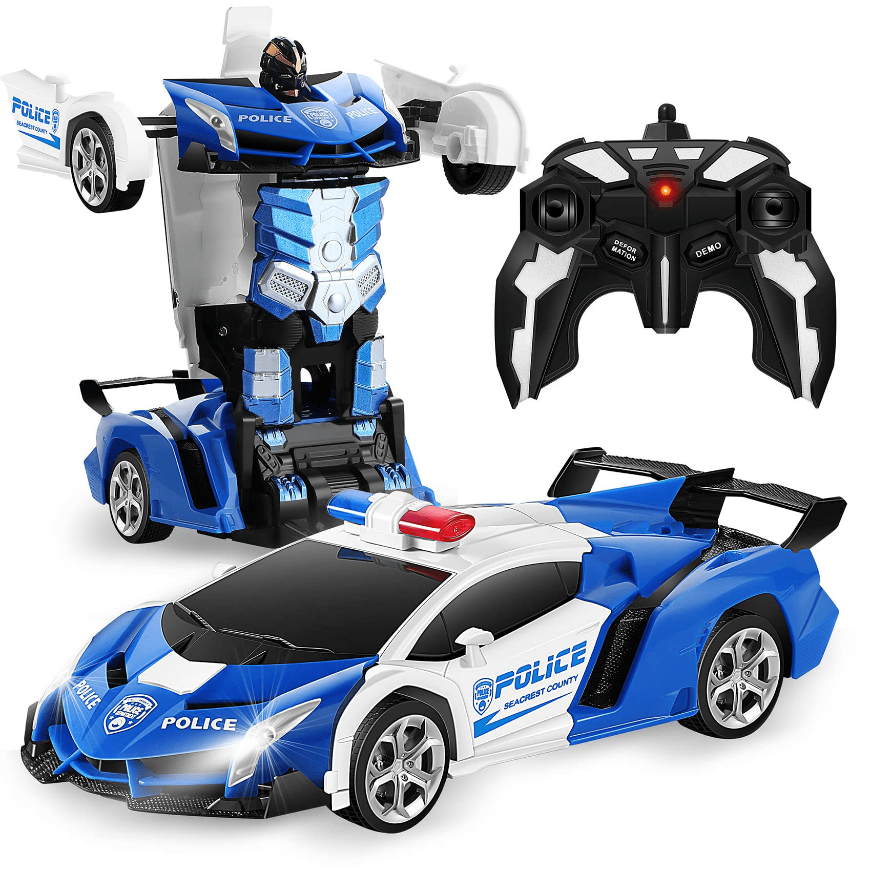 Wallpaper #HWcK_pIBSpphPi3-ZJ54193 118 Scale Transform Rc Car Robot 24g Remote Control One Button