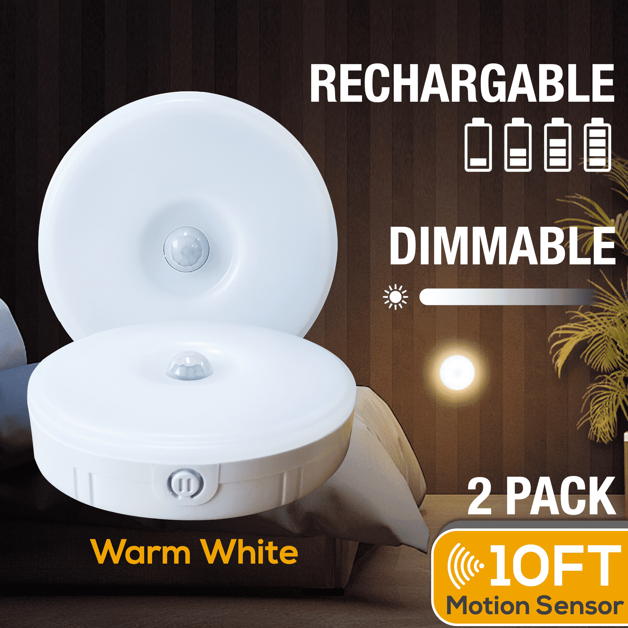 Wallpaper #6dukYJcBzF5tfotJ0eQW78 Illuminlabs LED Sensor Night Light Dimmable Rechargeable Under