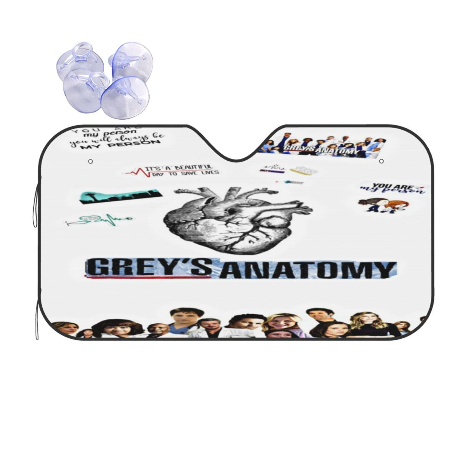 Wallpaper #VuoBU5MBlwTYPL18ogqa366 Greys Anatomy Car Sun Shade Windshield Cartoon Sun Shade for Car Truck