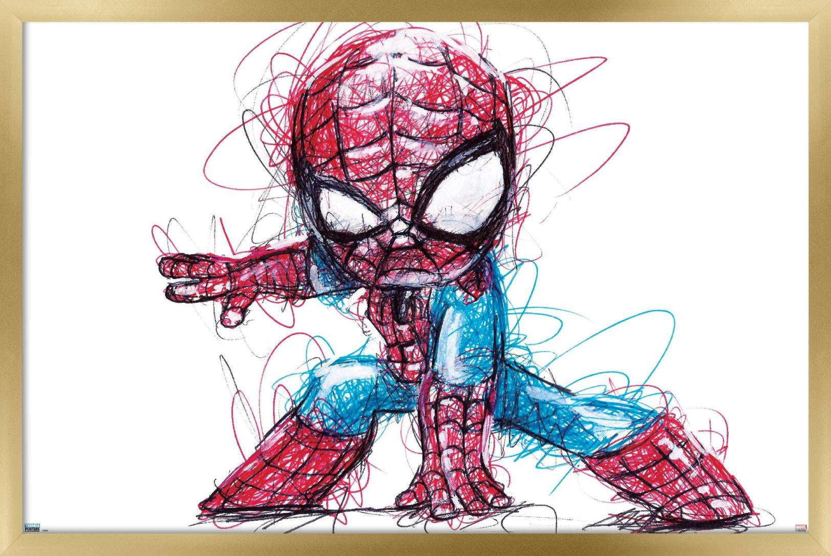 Wallpaper #NT-fO5MBLiIJ4c9O-o-S84 Details More Than 139 Spider Man Drawing Sketch Best Seveneduvn