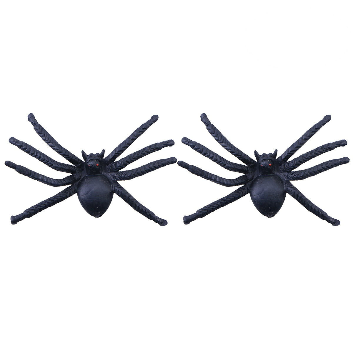 Wallpaper #1vQOOpMBKFX8bn3r-3fK46 50pcs Realistic Halloween Plastic Spiders Small Spiders Toys Fake