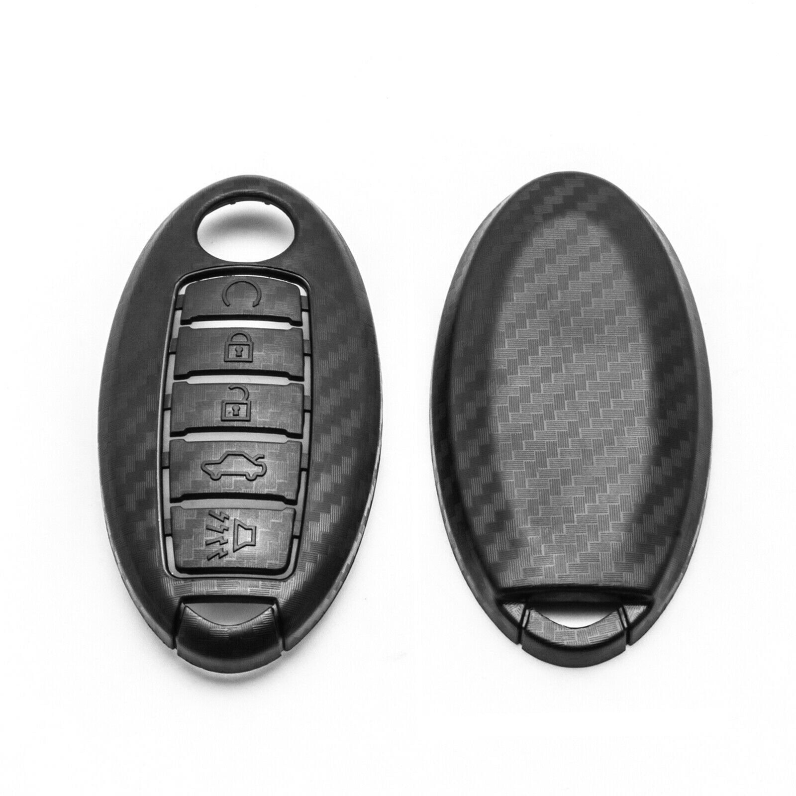 Wallpaper #UQMCZpMBpyOg8YnE6do3251 Keriste Carbon Fiber Style Smart Key Fob Cover Case Holder for Nissan