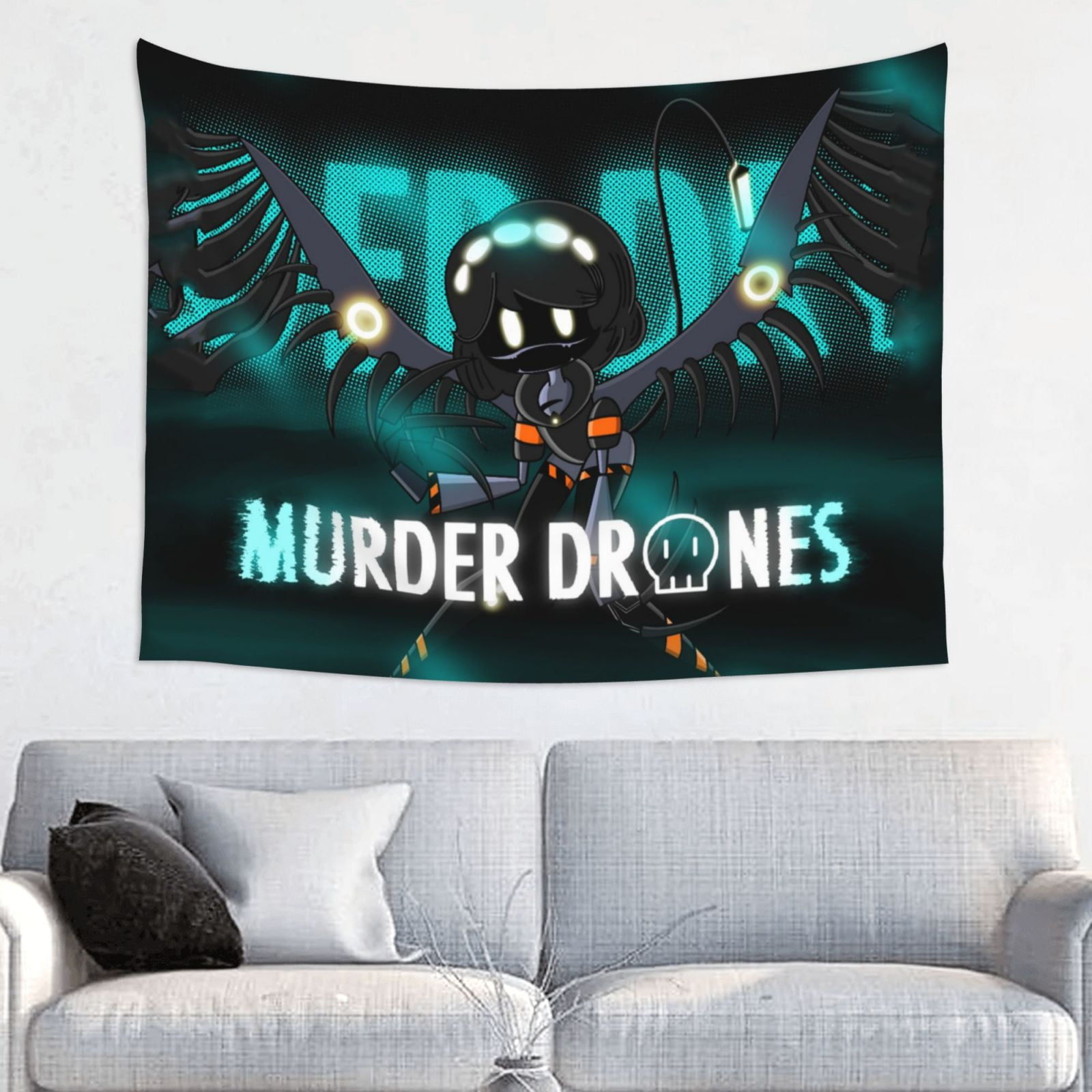 Wallpaper #phoQUpMB1yWOL4qgsYK1138 Murder Drones 20 Wall Tapestry Anime Poster for Bedroom Aesthetics