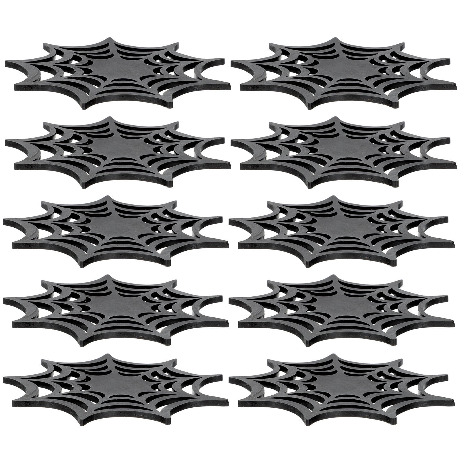 Wallpaper #zqkWiJcBxbDgA0Rl1O5S37 10 Pcs Halloween Car Coasters for Drinks Cup Holder Spider Web Funny