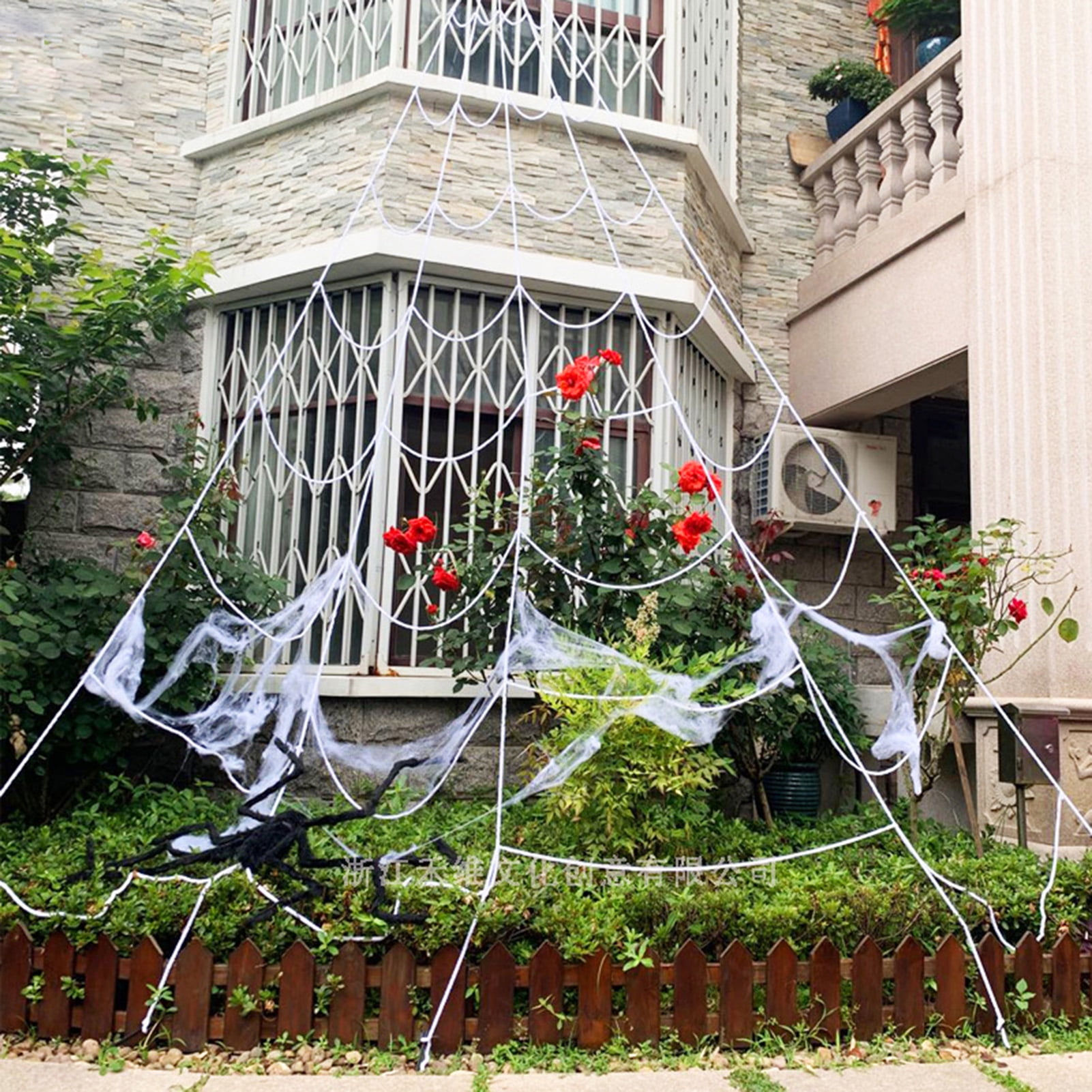 Wallpaper #yP_JaJMB3lSXT3zUg-SK150 Kiskick Simulated Spiderwebs Yard Decor Enhance Horror Ambient with