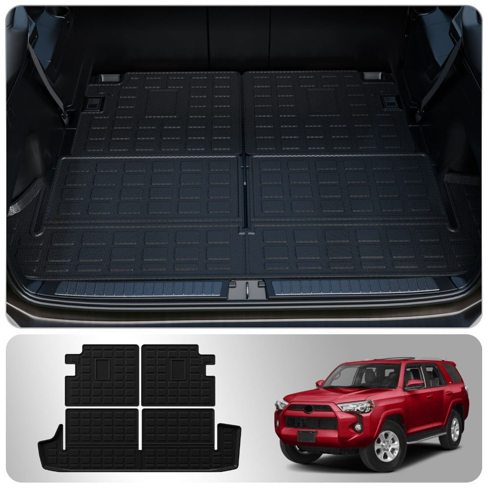 Wallpaper #DLi22pIBJvJKYCmECvO9430 Fit 10 2024 Toyota 4runner 7 Seats Trunk Mat 3rd Row Backrest Mats