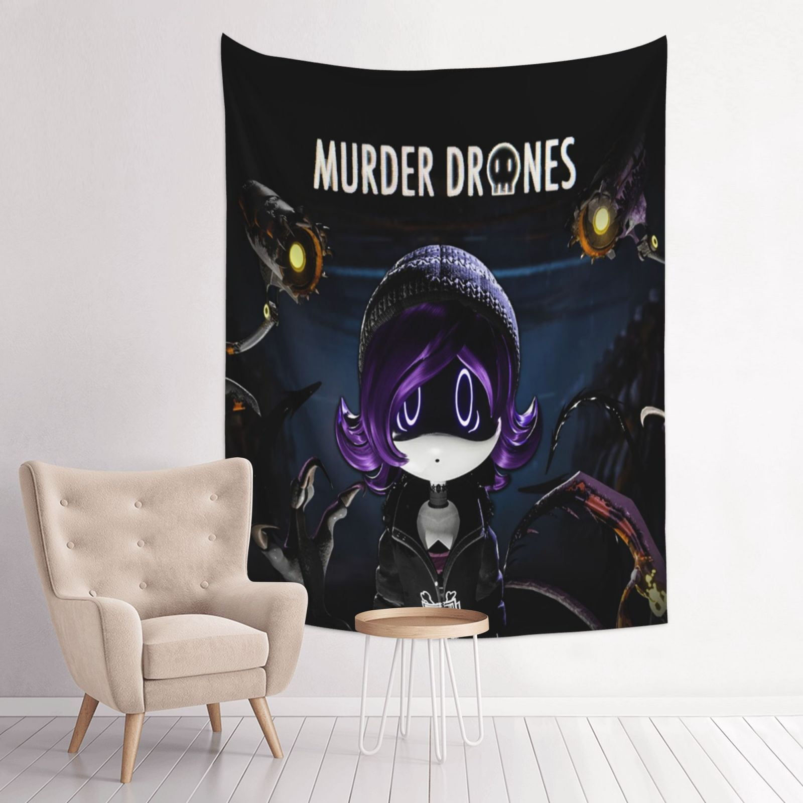 Wallpaper #phoQUpMB1yWOL4qgsYK1176 Murder Drones Tapestry Cartoon Wall Poster for Bedroom Aesthetics Funny