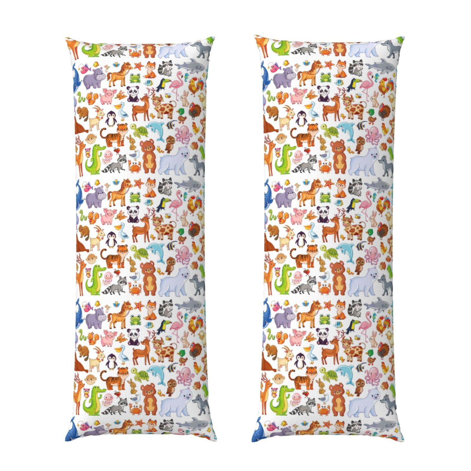 Wallpaper #j0DJMJMBJhL2WPbaWMOS79 Coaee Animal Cartoon Style Body Pillow Cover Long Pillow Case Cooling
