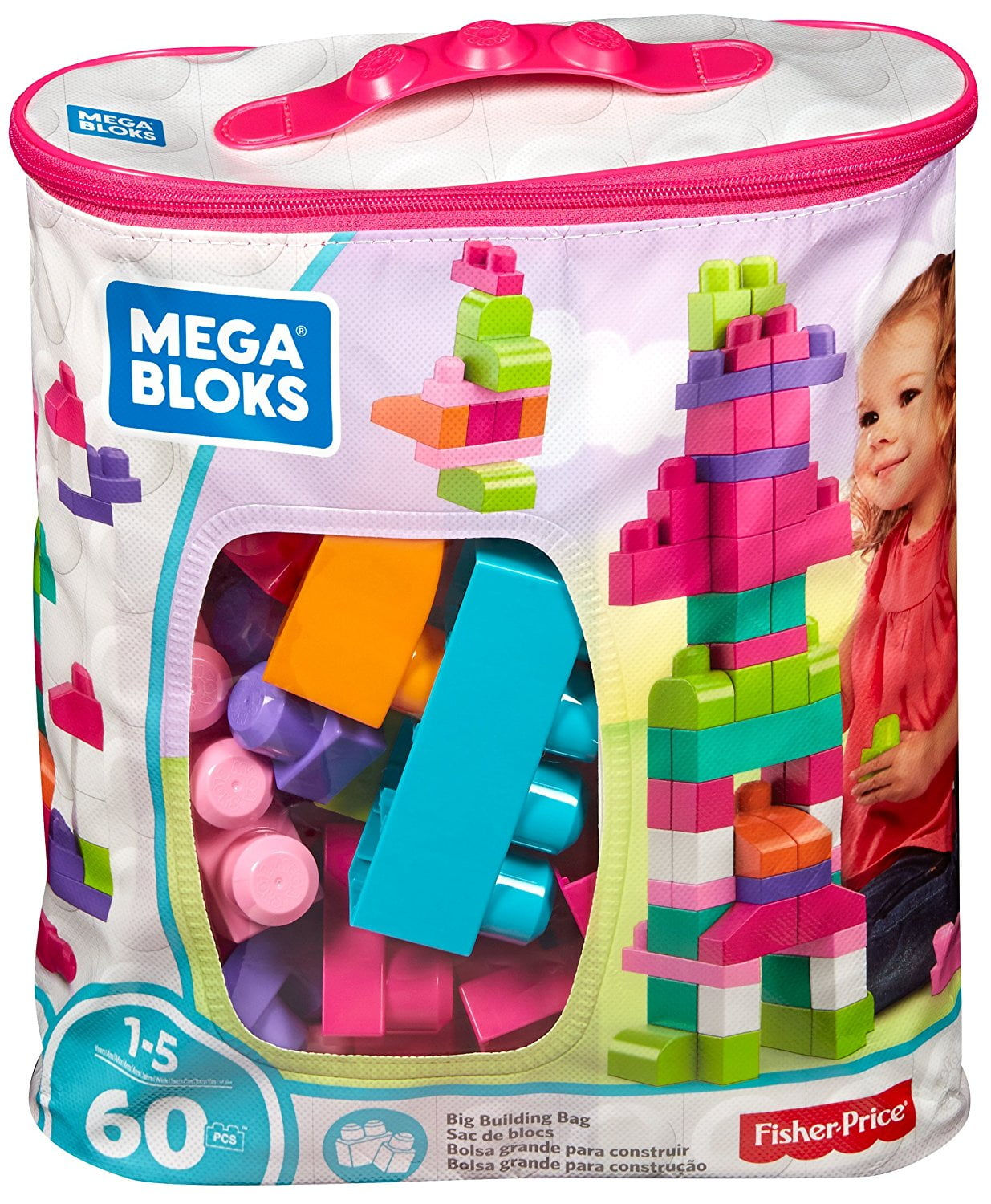 Wallpaper #634d6 Mega Bloks First Builders Big Building Bag with Big Building Blocks