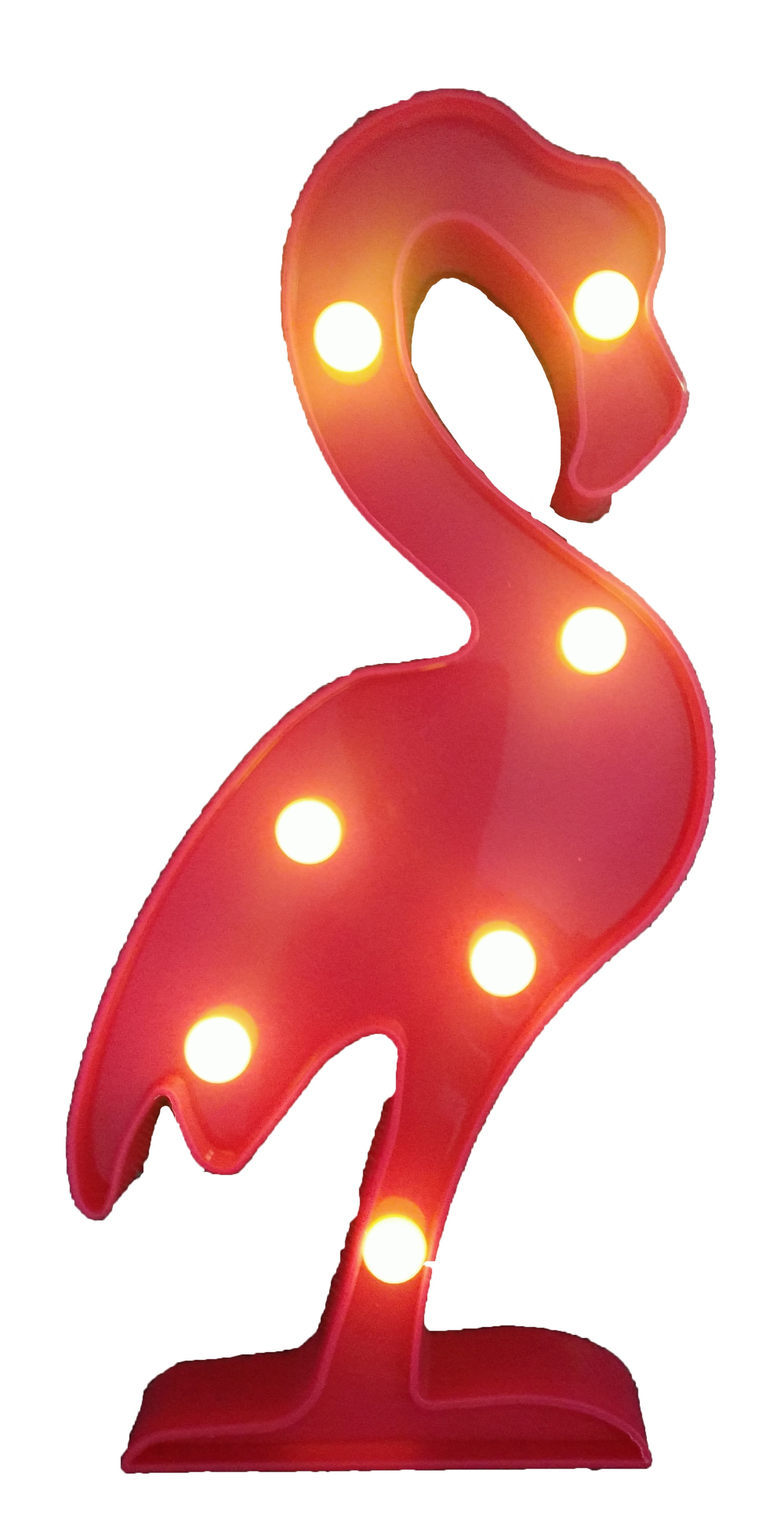 Wallpaper #rWcYBpMBSpphPi3-fr9I260 Flamingo Light with 7 Lights It Runs by 2aa Batteries Night Light