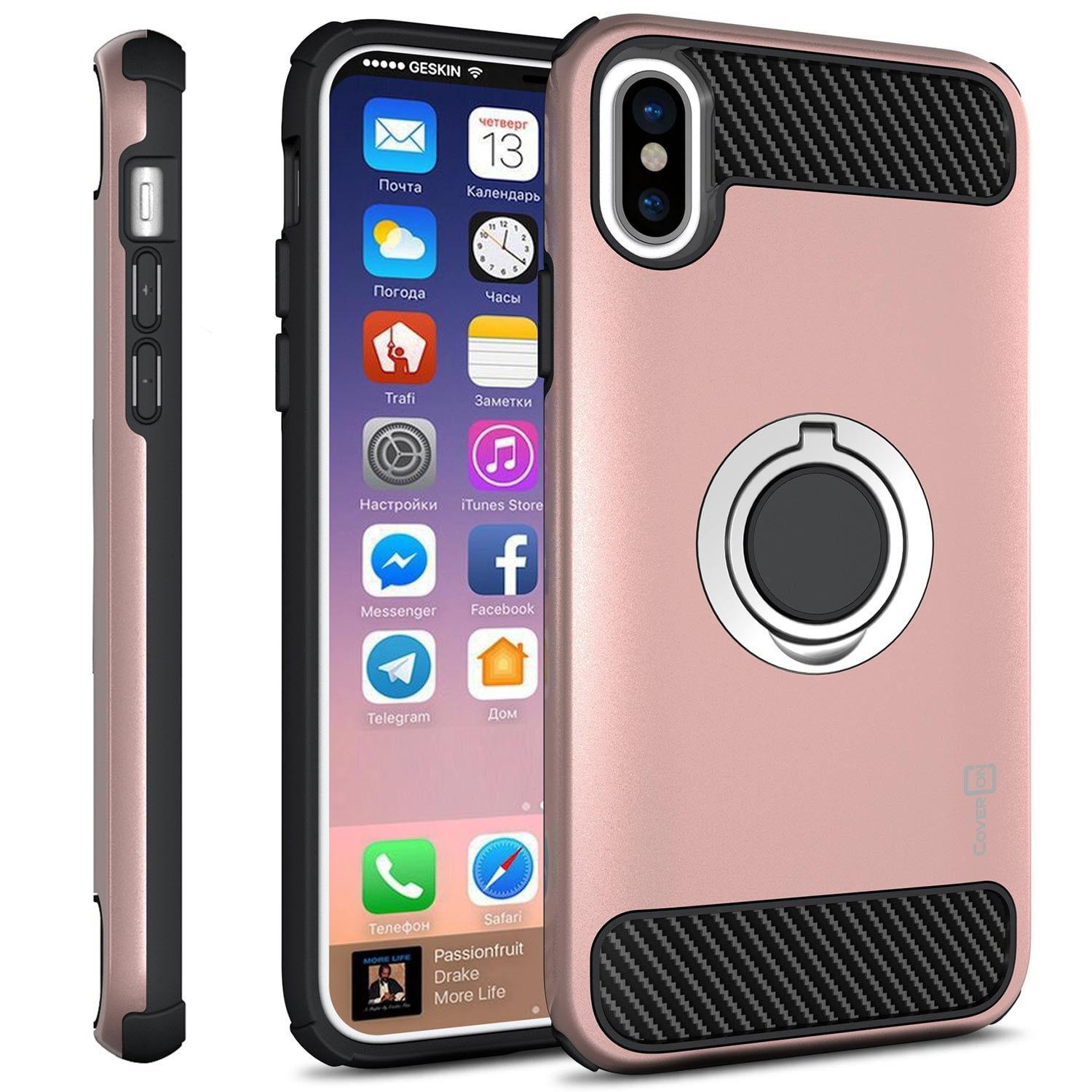 Wallpaper #bGc1EZMBSpphPi3-VPYa262 Coveron Apple iPhone Xs iPhone X 10s 10 Case with Ring Holder
