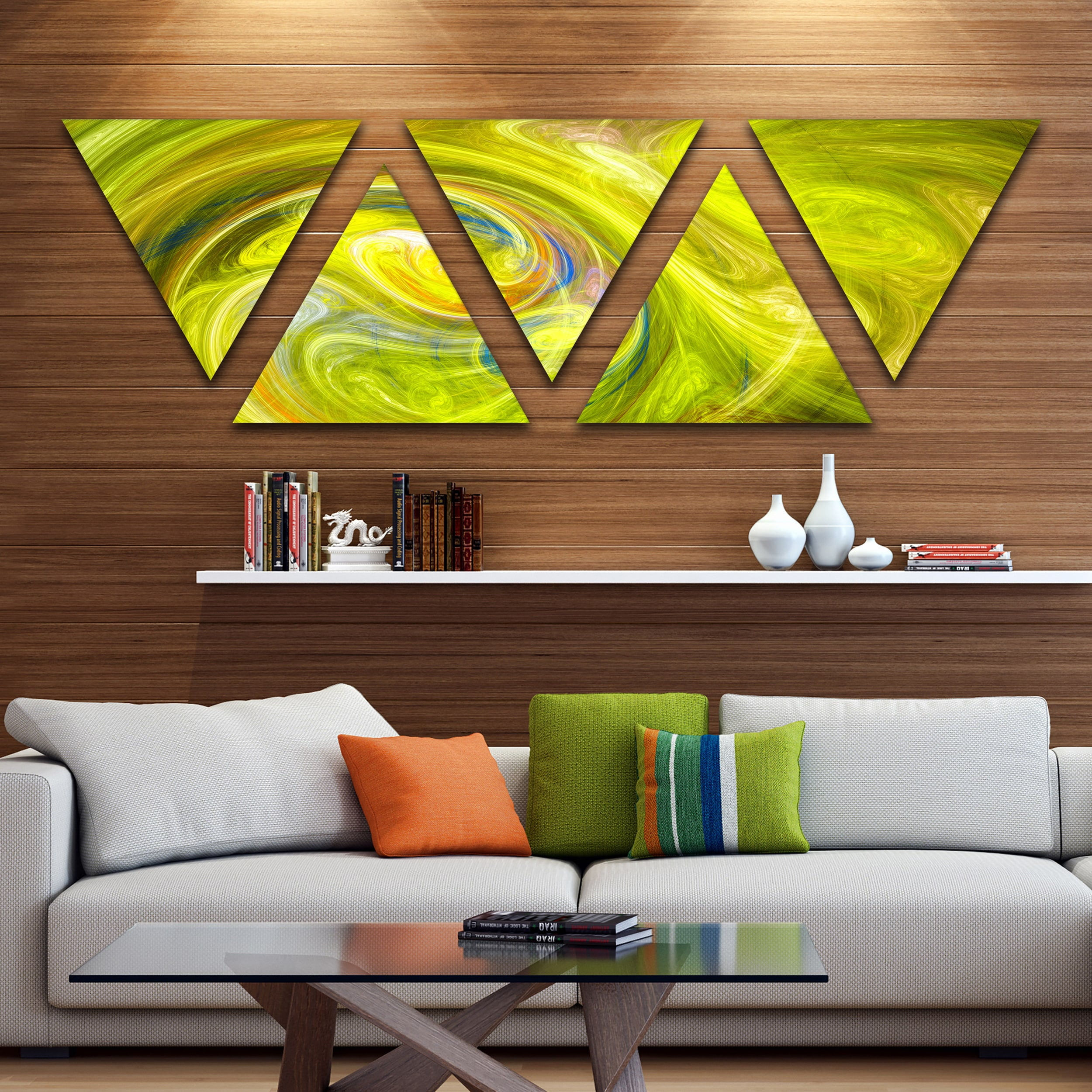Wallpaper #Or7nKZMByHDW_7MSm2gO141 Design Art Designart Yellow Fractal Contemporary Illustration