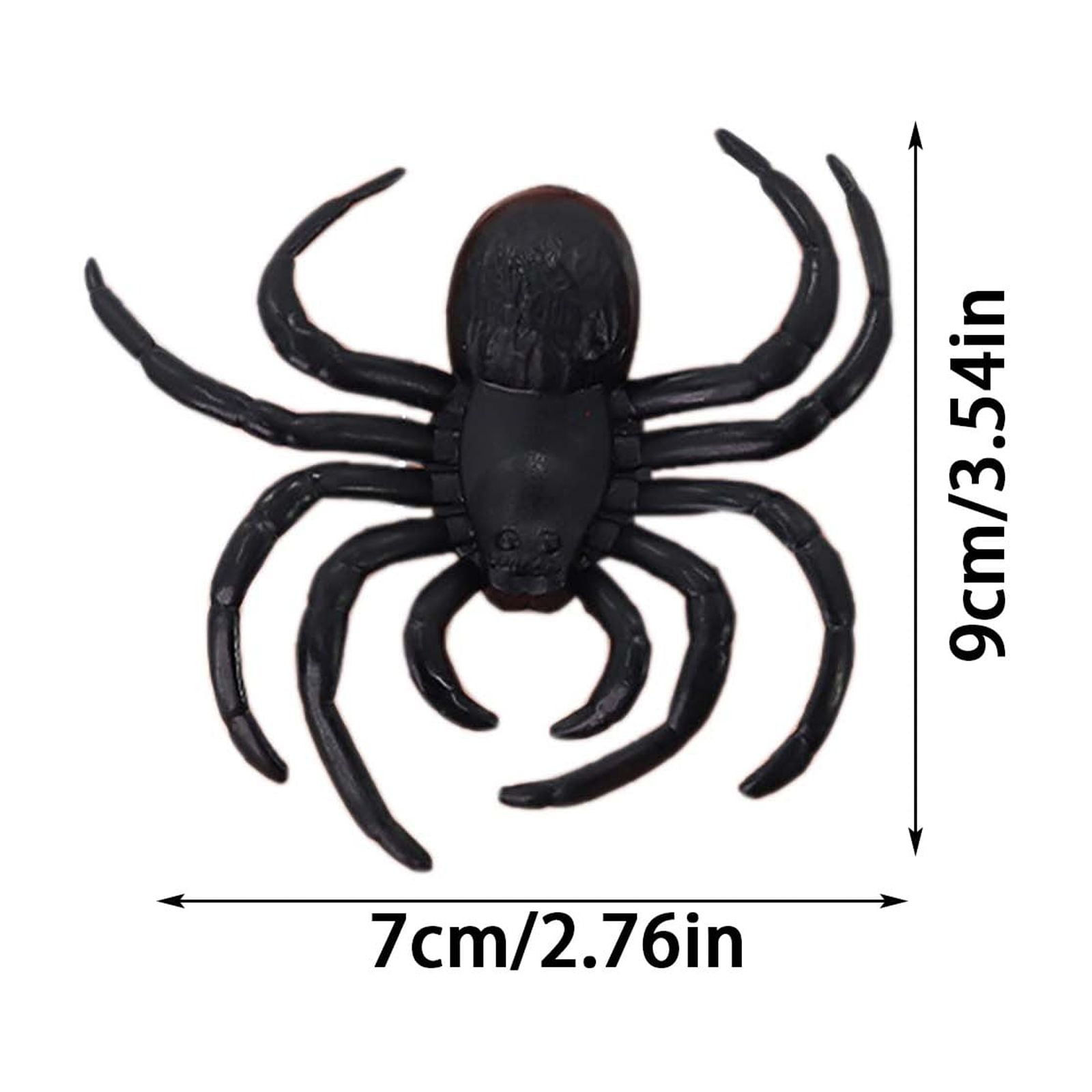 Wallpaper #HfQqOpMBKFX8bn3rhHgw479 Fake Big Spiders Black Plastic Mock Reptile Insects Joke Toys Prank