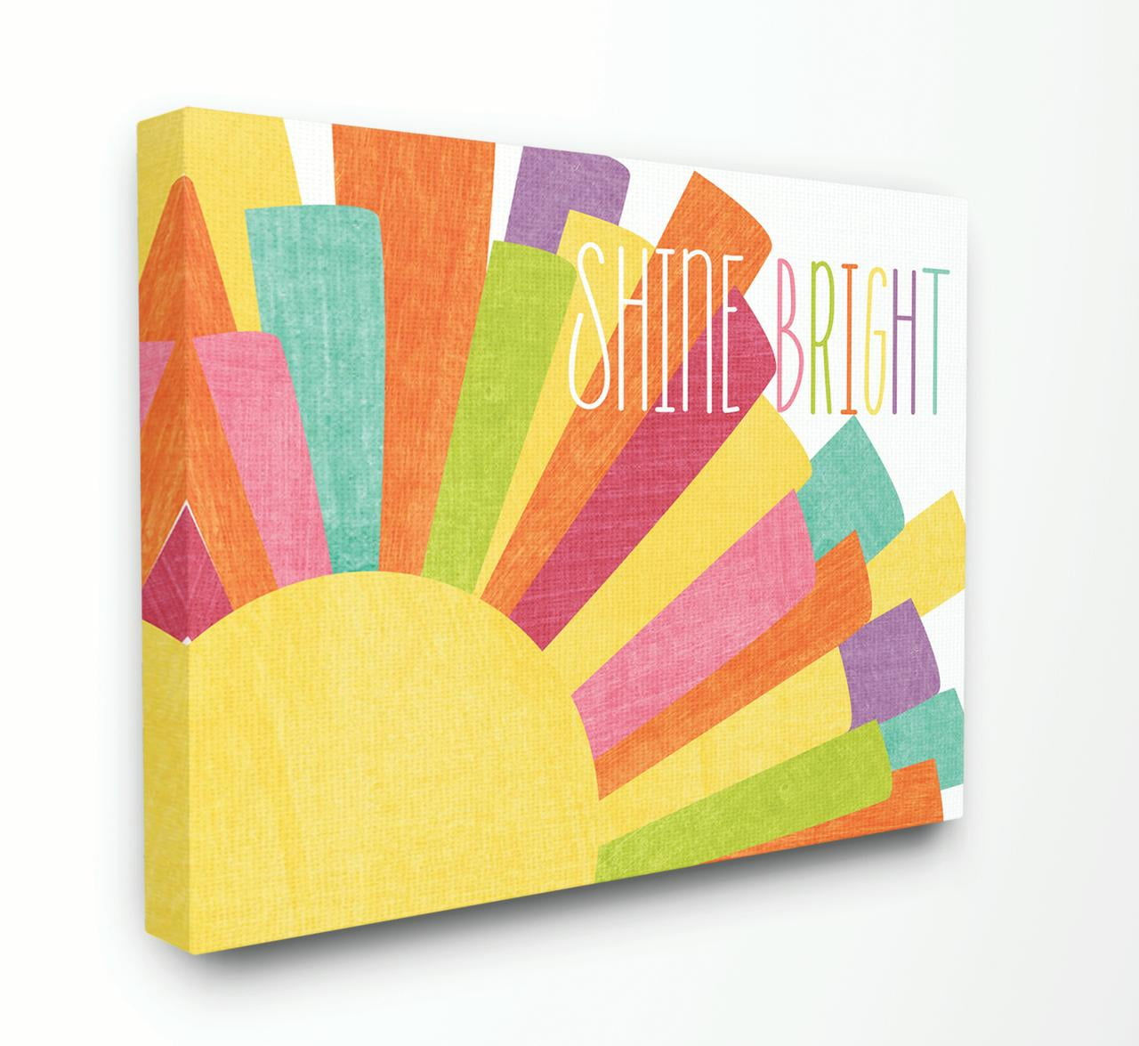 Wallpaper #W2g2IpMBSpphPi3-mTKk69 Shine Bright Canvas Wall Art 30 in W X 24 in H 4 Lbs Walmart