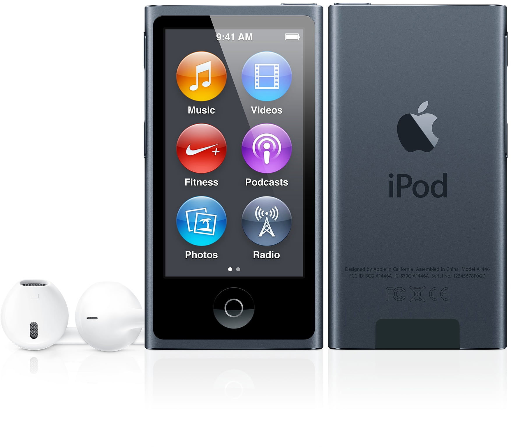 Wallpaper #m1MLNZMBYjRkjcHs_-ju183 Apple iPod Nano 7th Generation 16gb Slate Like New in Apple Retail