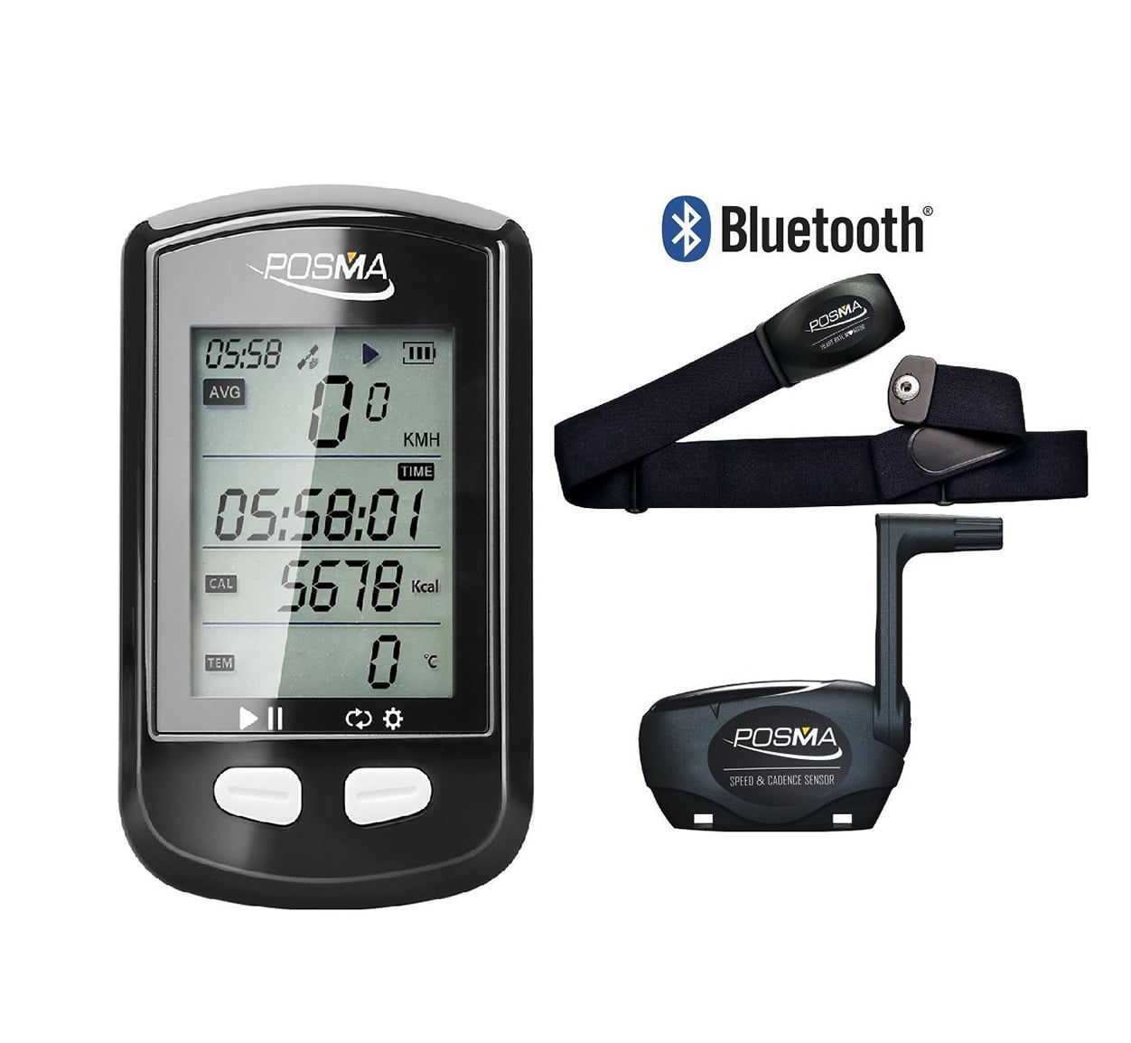 Wallpaper #jWdyEpMBSpphPi3-svsX59 Posma Db2 Wireless Gps Cycling Bike Computer Odometer Bundle with Bhr20