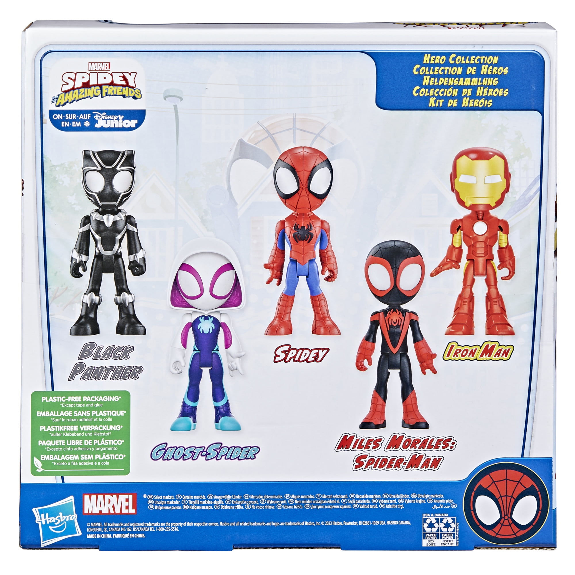 Wallpaper #w4LJP5MB0GiFKesMd79F73 Marvel Spidey and His Amazing Friends Hero Collection Pack 5 Action