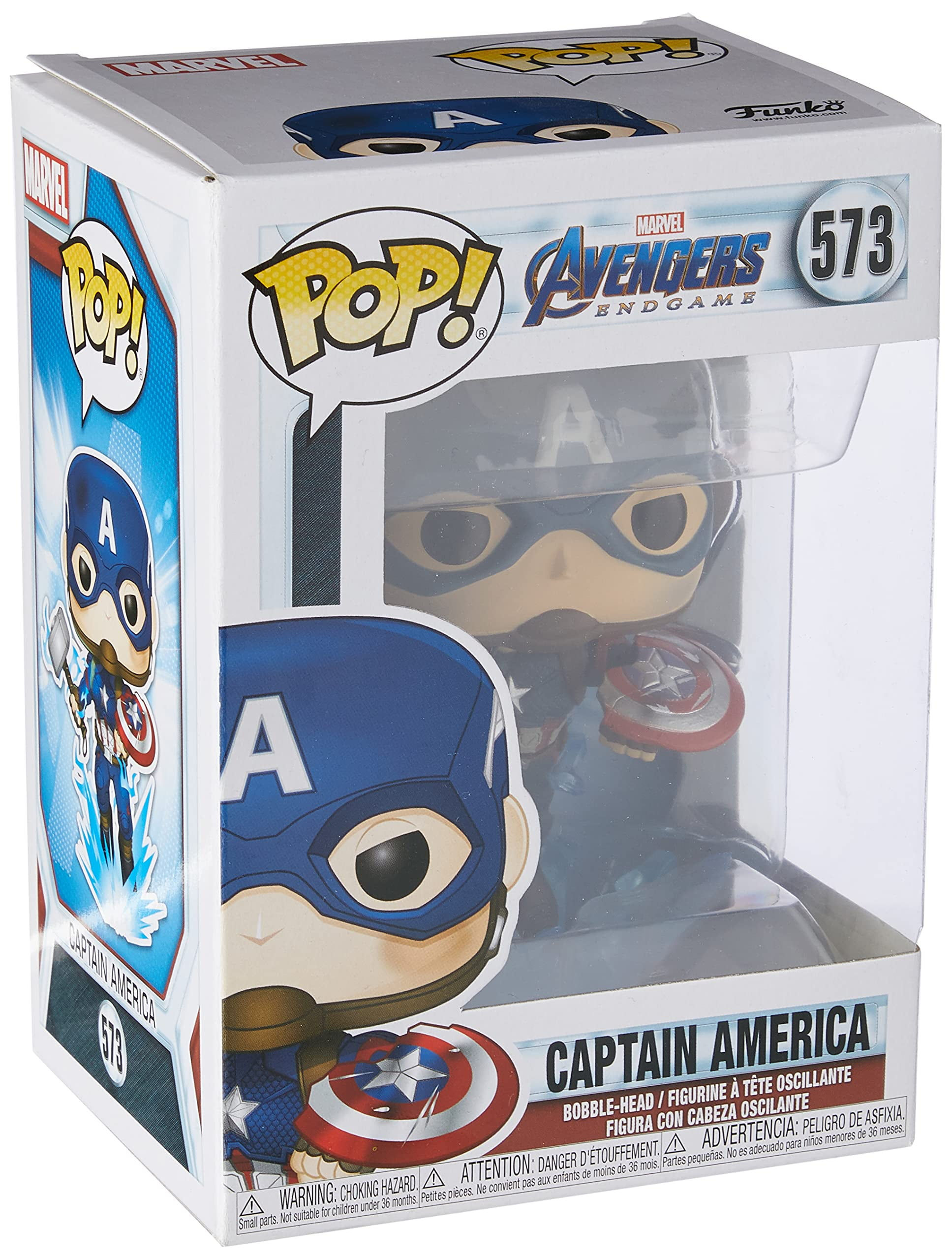 Wallpaper #PGe08JIBSpphPi3-pWiQ41 Funko Pop Marvel Avengers Endgame Captain America with Broken