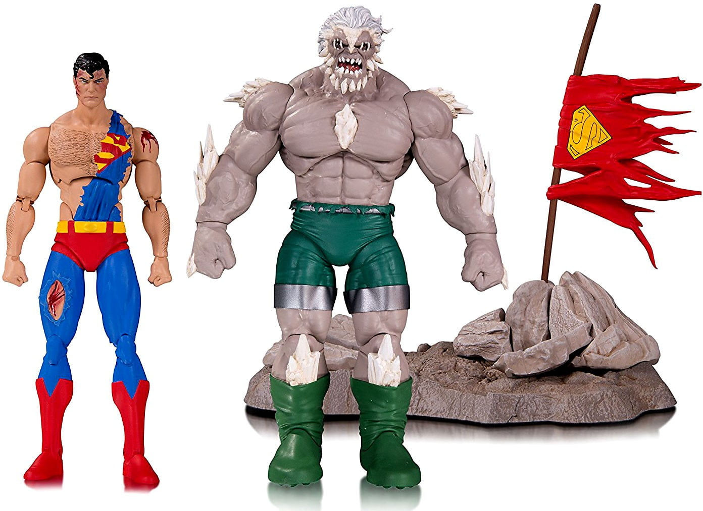 Wallpaper #mhnWK48BtGB6xQ78mI7k39 DC Comics Icons Doomsday Superman Action Figure 2 Pack Death of