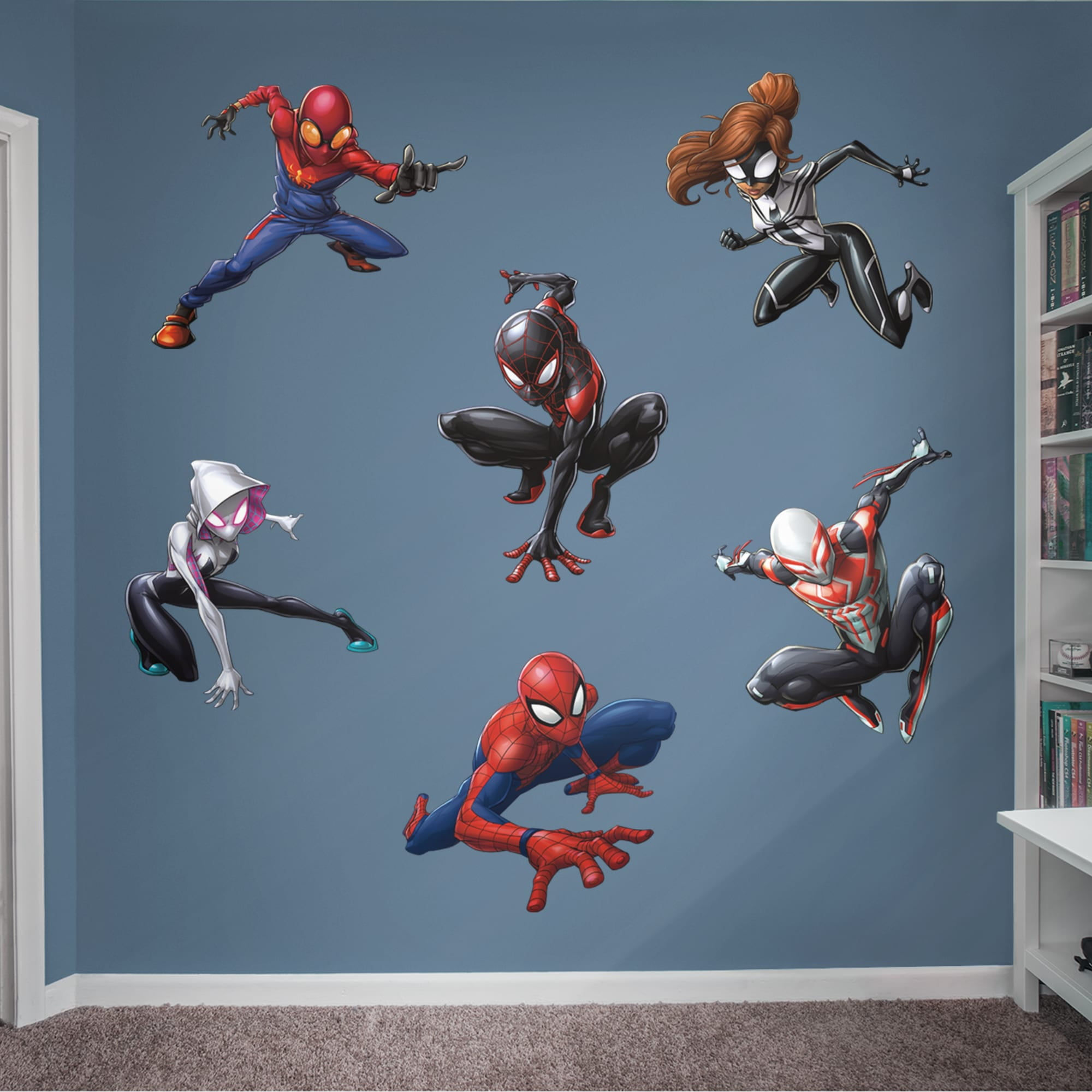 Wallpaper #F31U8Y4Bnwiau_P6xglN59 Fathead Spider Man Heroes Collection X Large Officially Licensed