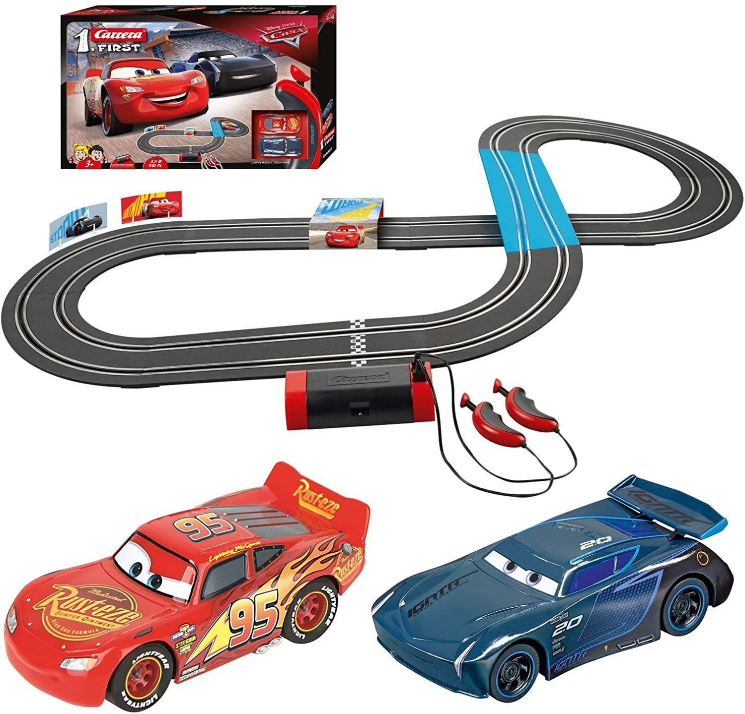 Wallpaper #1RnMM48BtGB6xQ78SZuU29 Arriba 30 Imagen Carrera First Disney Pixar Cars 3 Slot Car Race Track